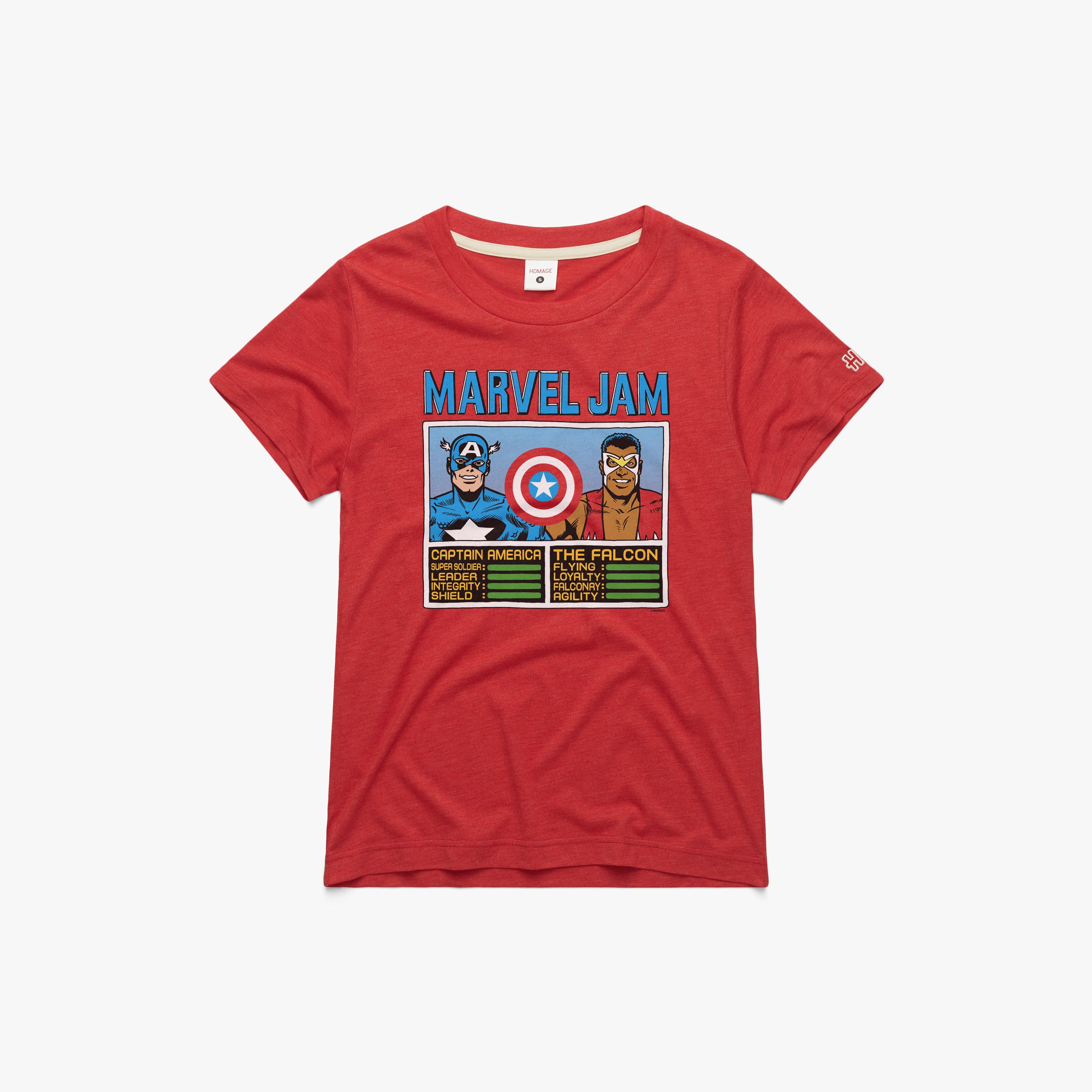 Women's Marvel Jam Captain America And The Falcon Inexpensive Sale Online