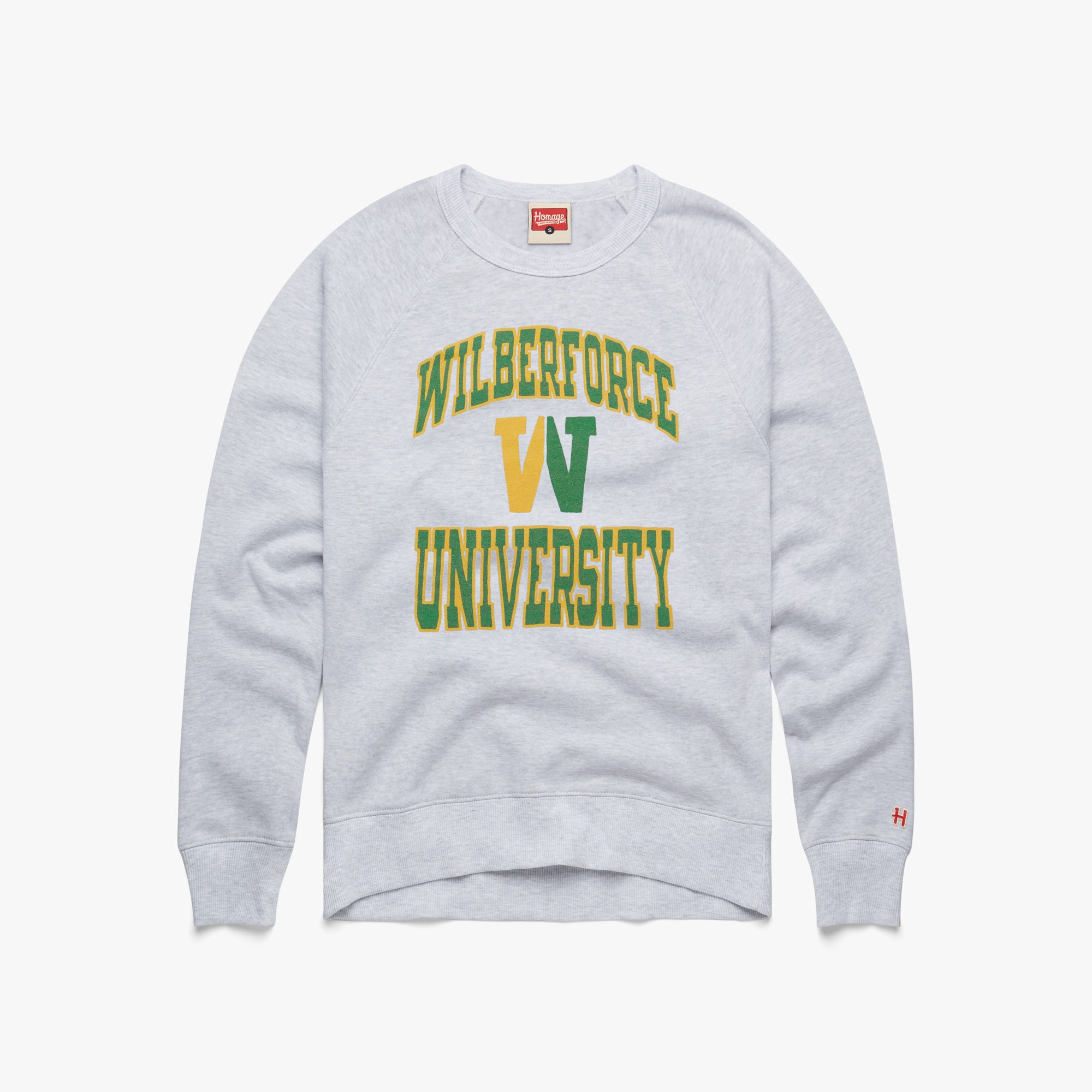 Wilberforce University Block W Crewneck Online Cheap Online