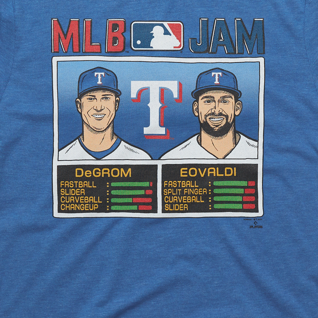 MLB Jam Rangers DeGrom And Eovaldi Cheap Sale Pick A Best