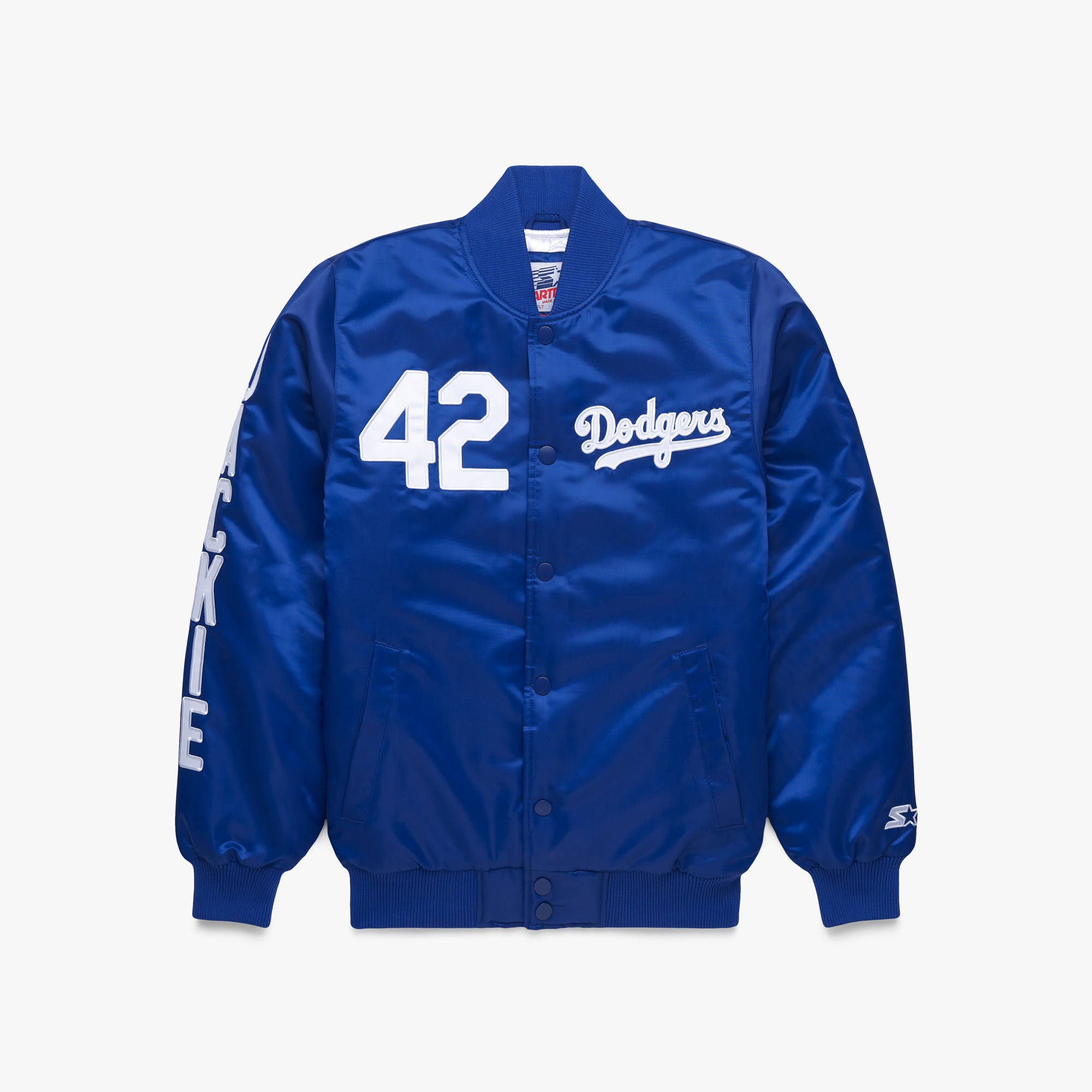 HOMAGE x Starter Jackie Robinson Satin Jacket Cheap Sale Marketable