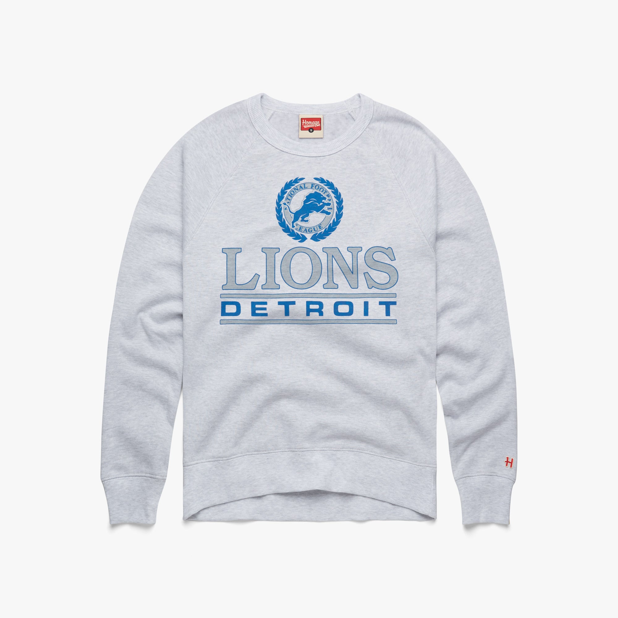 Detroit Lions Crest Crewneck Sale Get To Buy