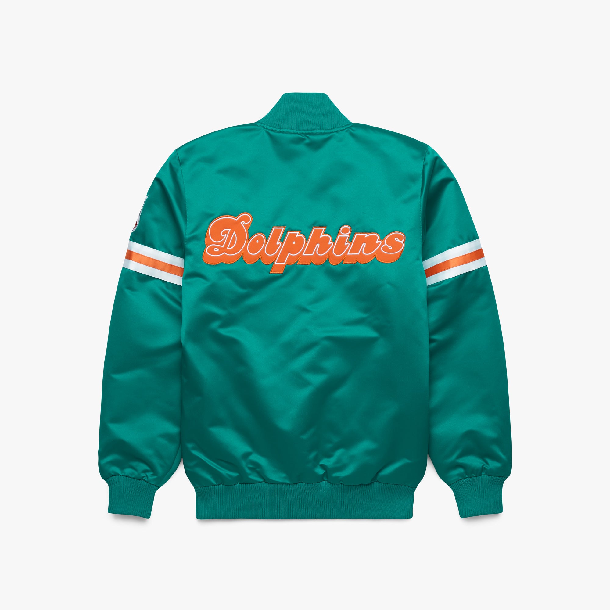 HOMAGE X Starter Dolphins Heavyweight Satin Jacket Clearance Find Great