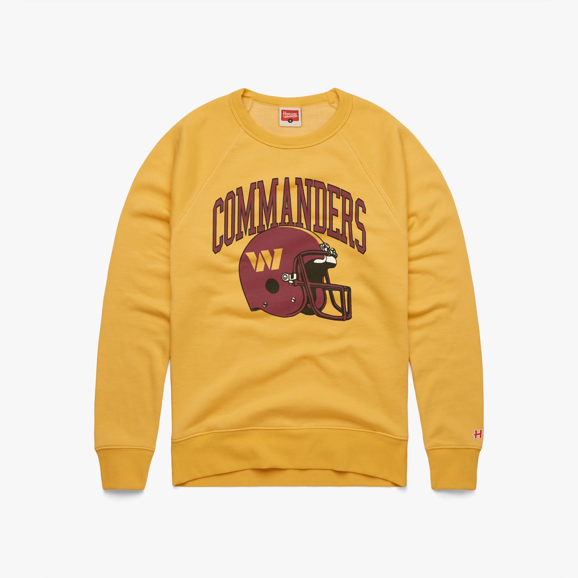 Washington Commanders Helmet Crewneck Cheap High Quality