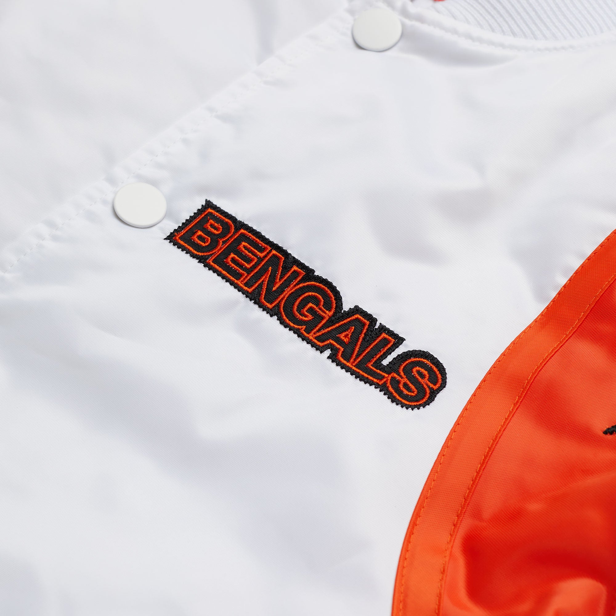 HOMAGE X Starter Bengals Satin Jacket Get Authentic For Sale