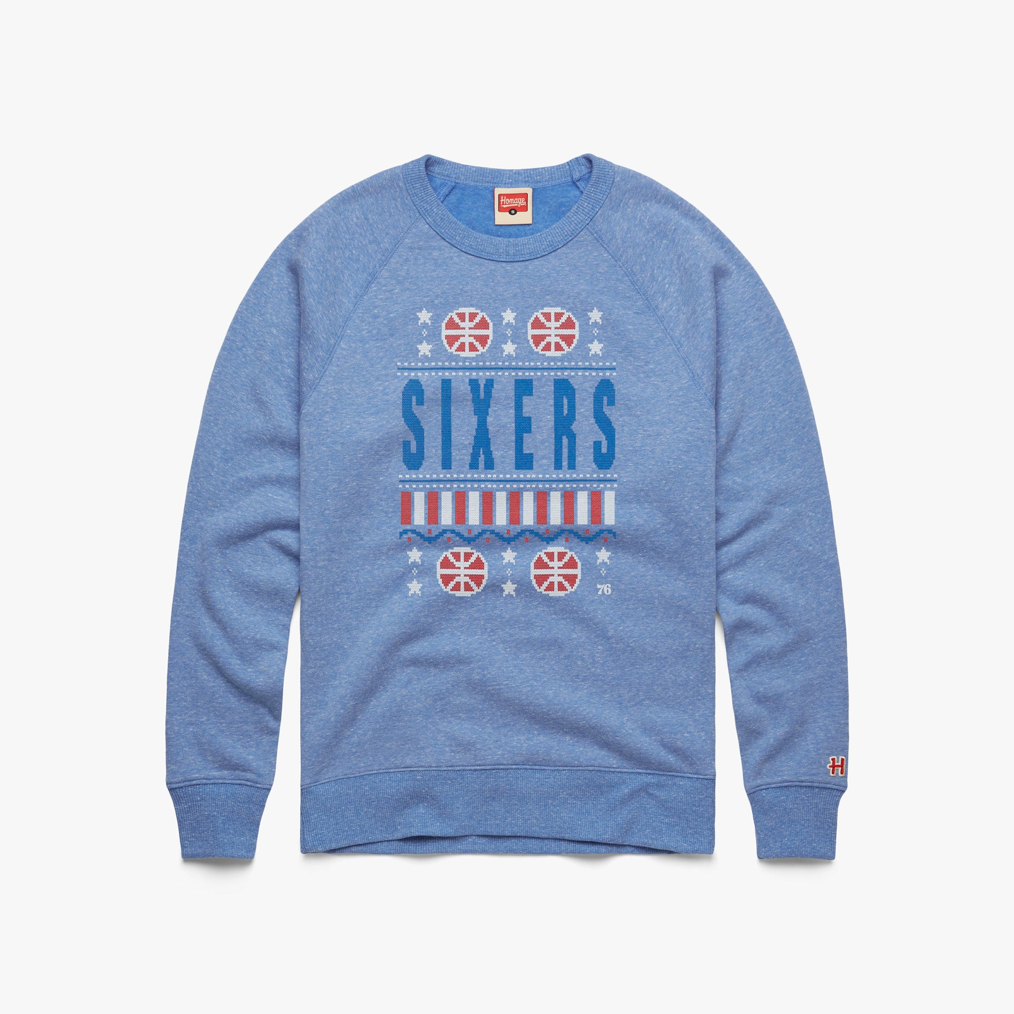 Philadelphia 76ers Holiday Crewneck Outlet Footlocker Finishline