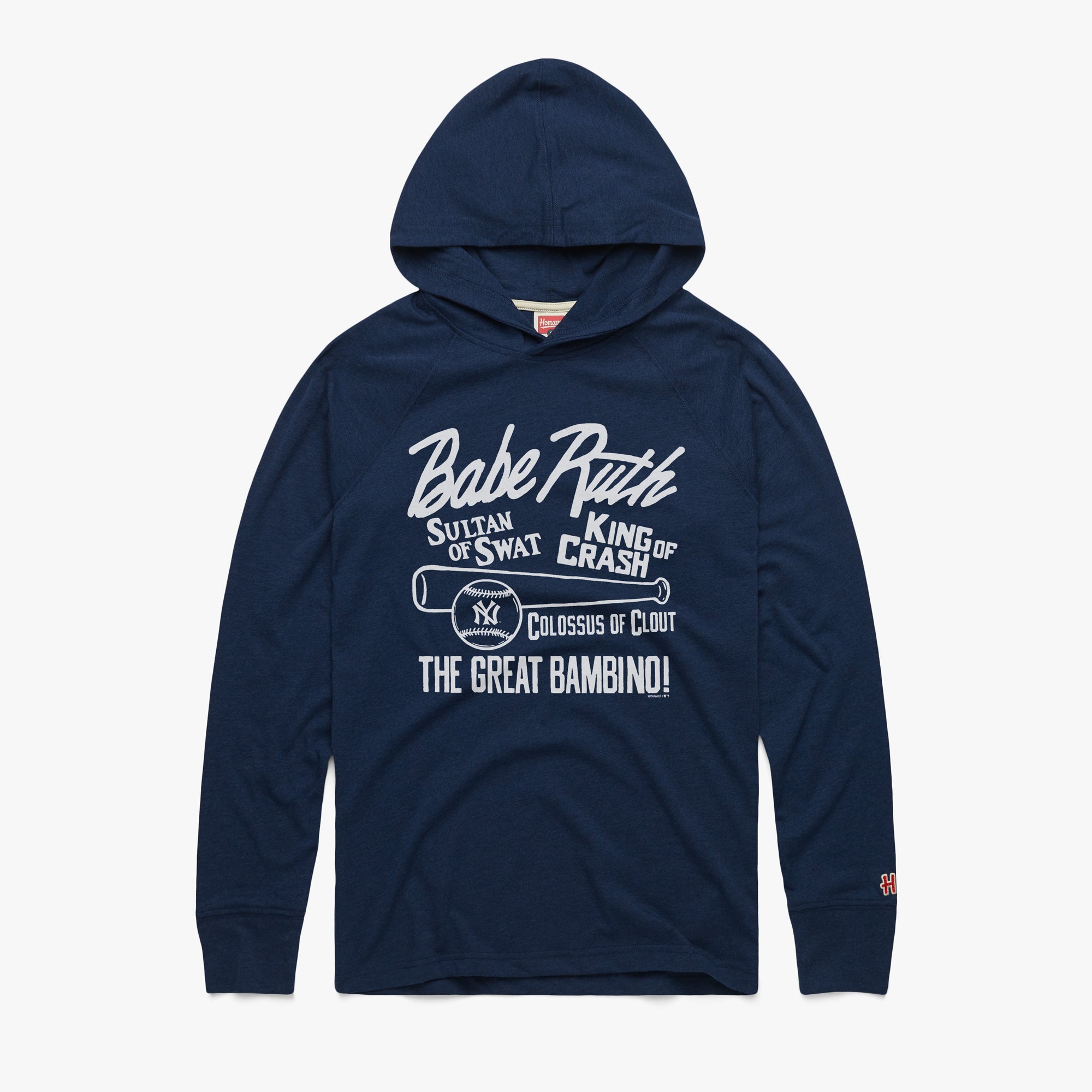 Babe Ruth Nicknames Lightweight Hoodie For Sale Online