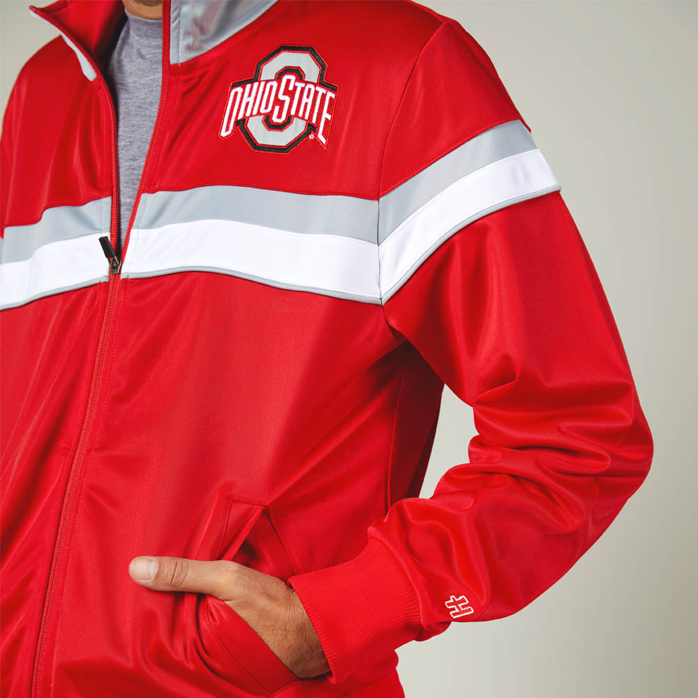 Ohio State Buckeyes Track Jacket Sale Genuine