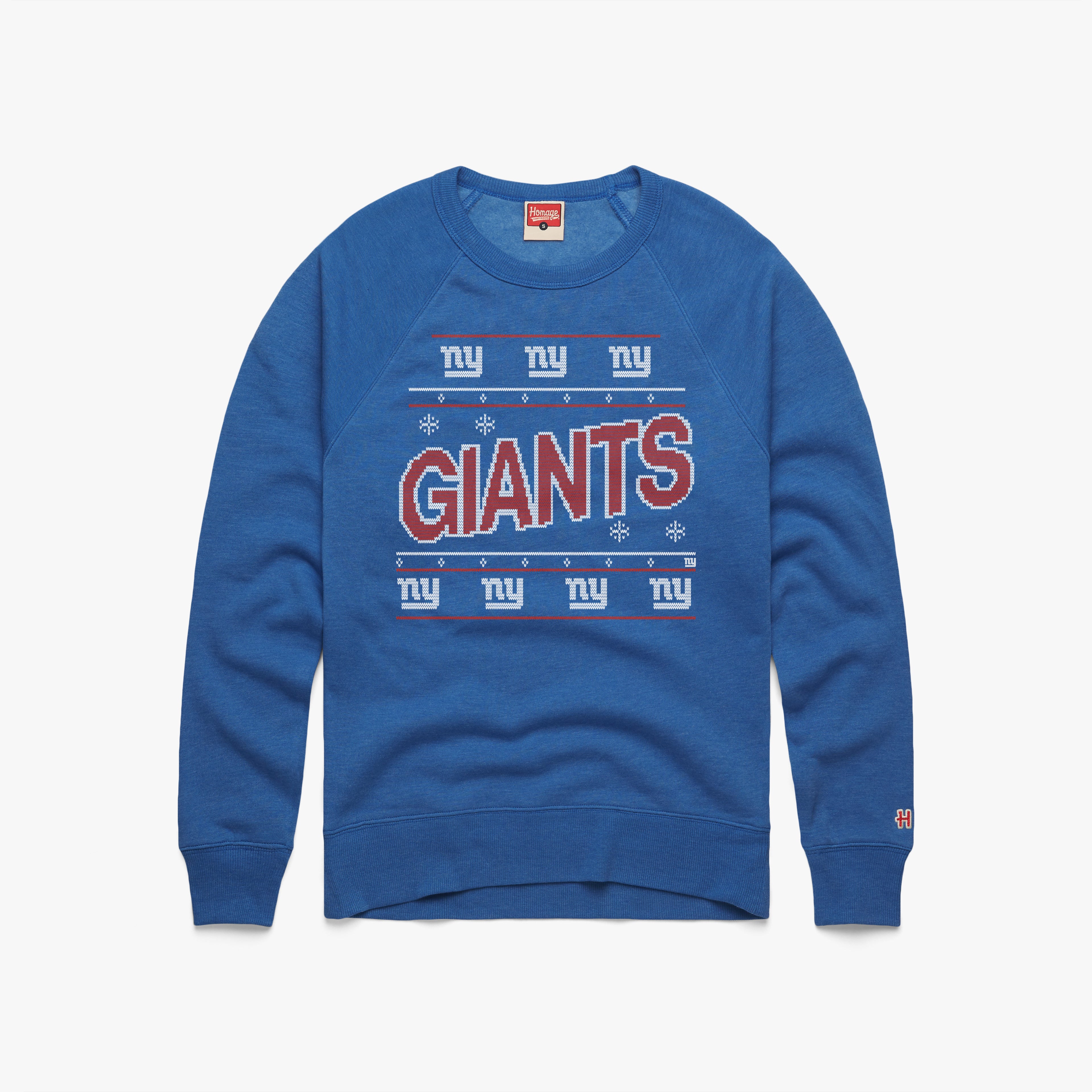 New York Giants Holiday Crewneck Buy Cheap Pre Order