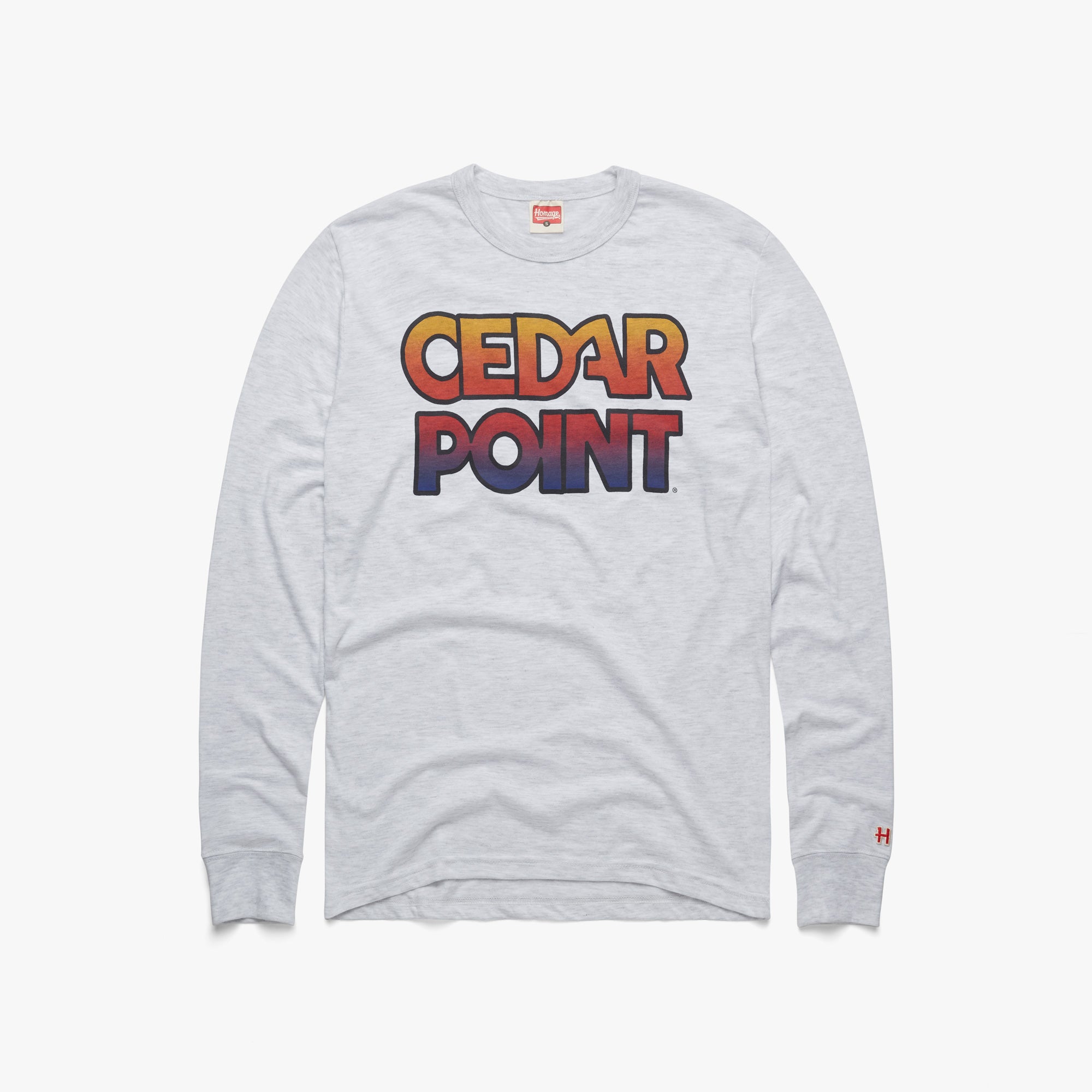 Cedar Point Gradient Long Sleeve Tee High Quality For Sale