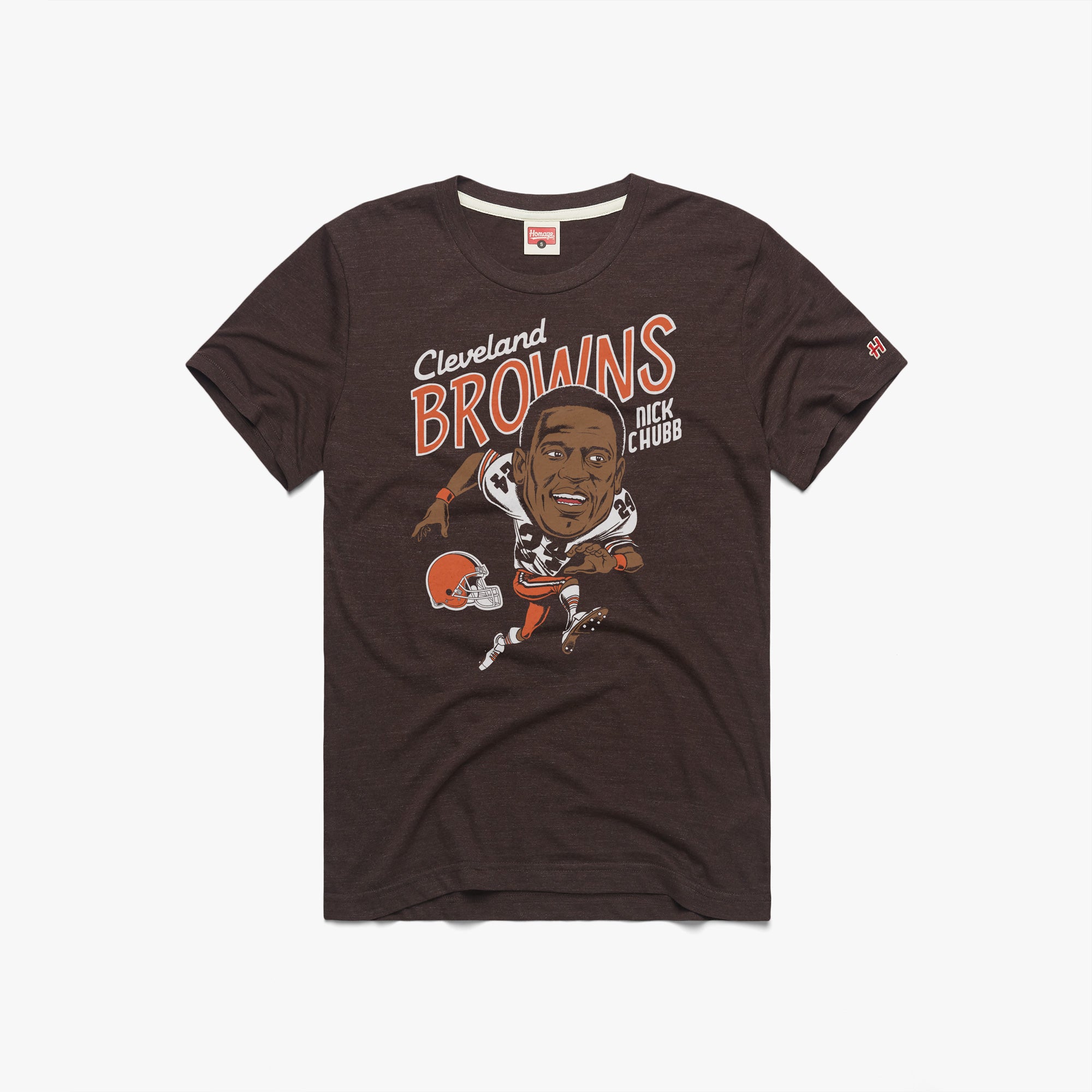 Cleveland Browns Nick Chubb Hurdle Free Shipping Low Shipping