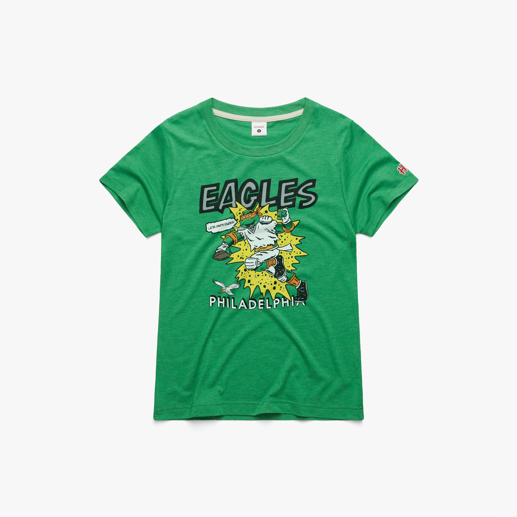 Women's TMNT Michelangelo x Philadelphia Eagles Cheap Low Pice Fee Shipping