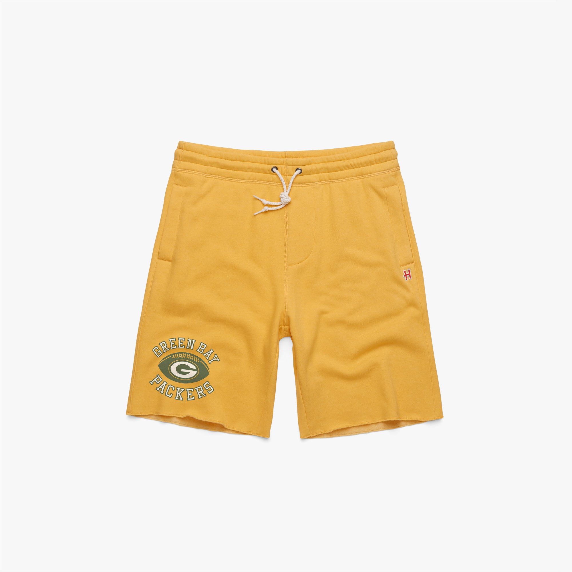 Green Bay Packers Pigskin Sweat Shorts Sale Cost