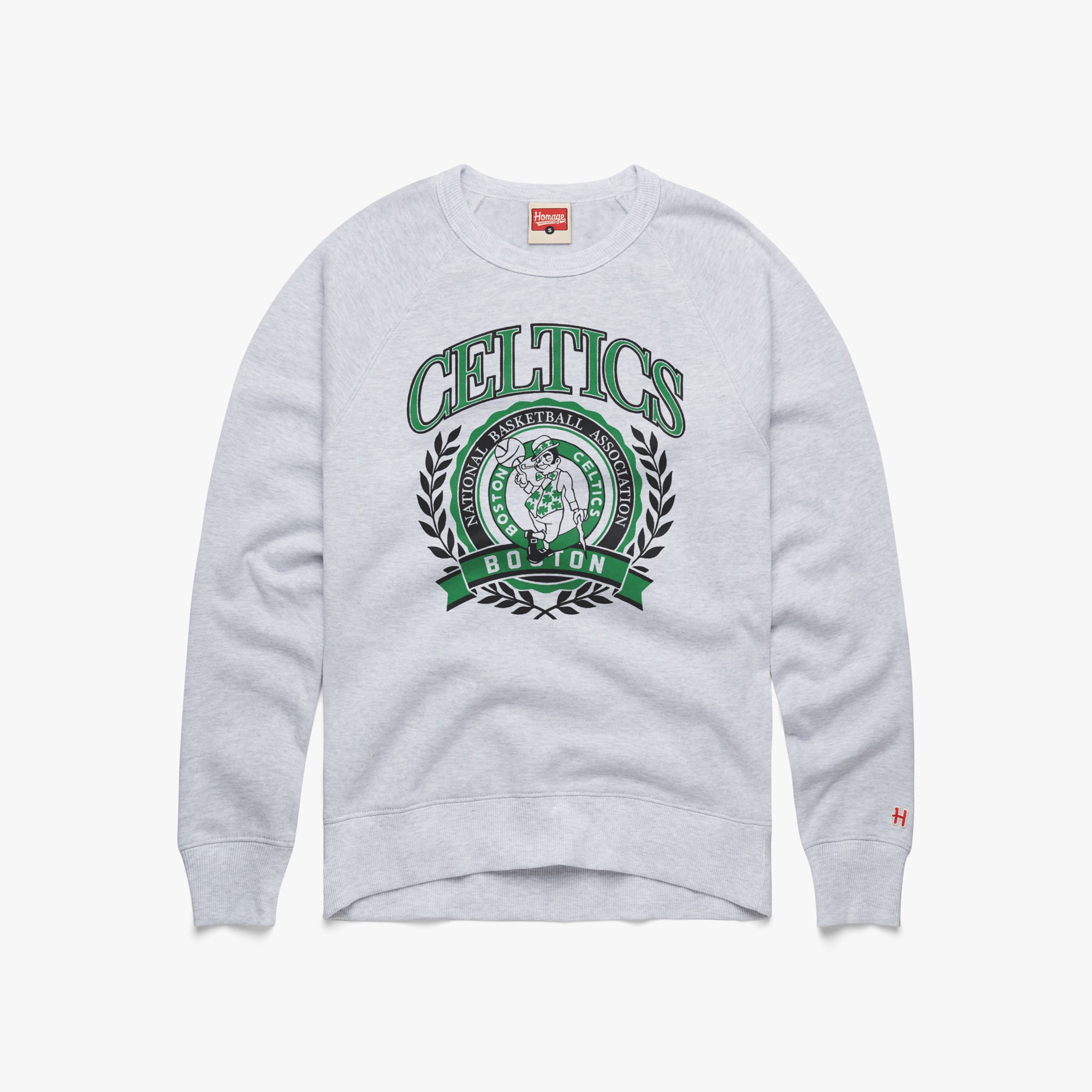 Boston Celtics Crest Crewneck Buy Online Cheap