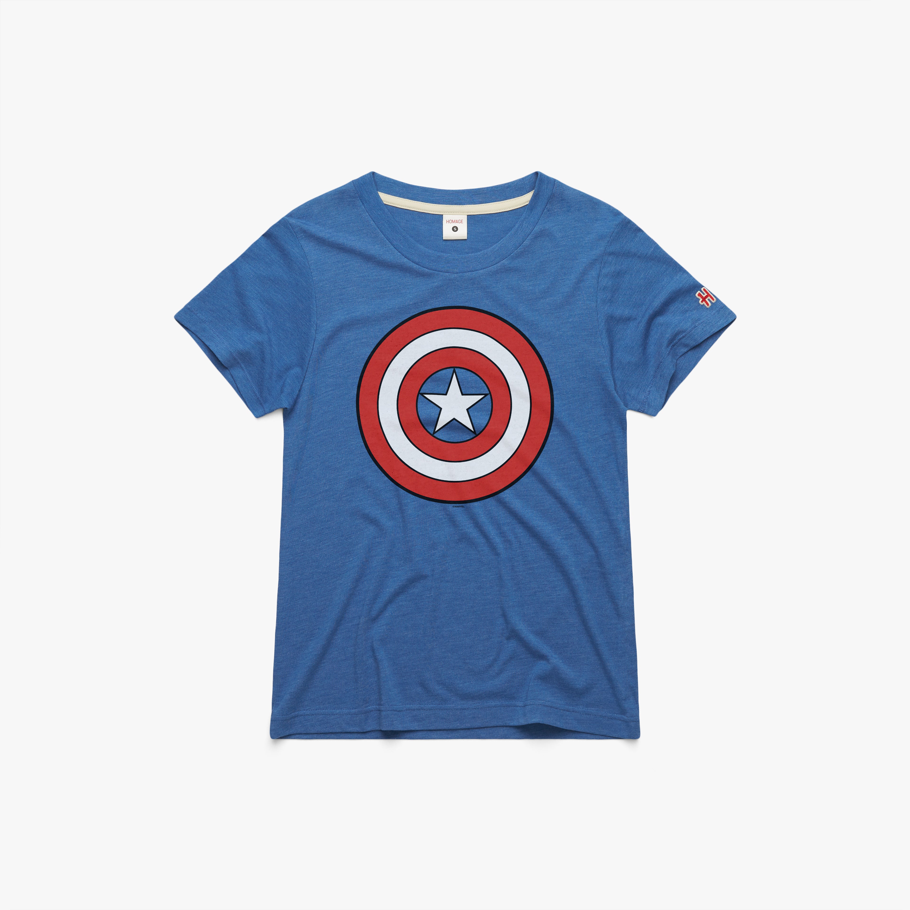 Women's Captain America Shield Discount Fast Delivery