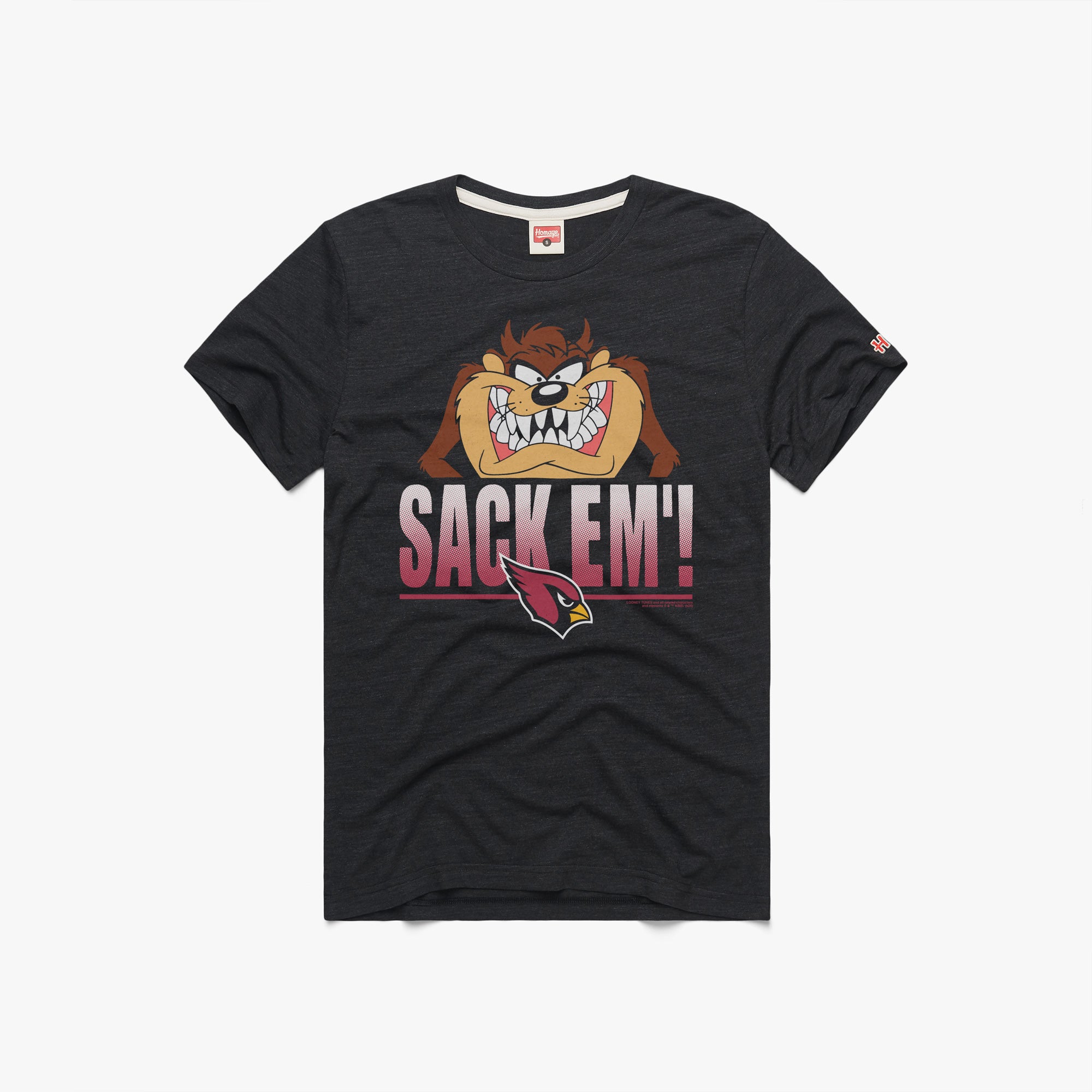 Looney Tunes Taz Sack Em' x Arizona Cardinals Buy Sale Online