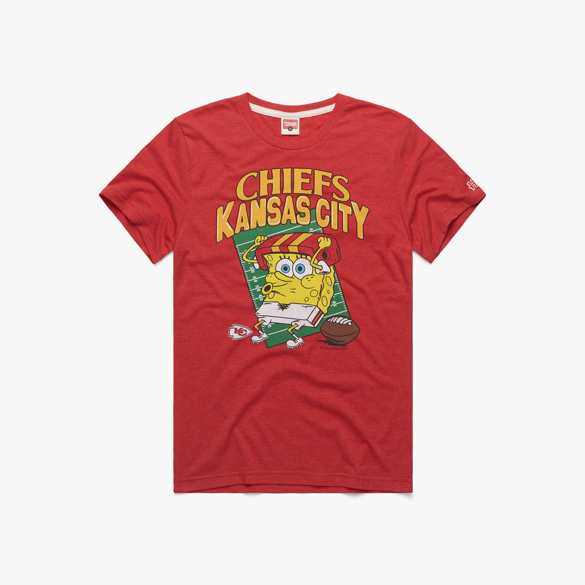 SpongeBob SquarePants x Kansas City Chiefs Top Quality Cheap Pice