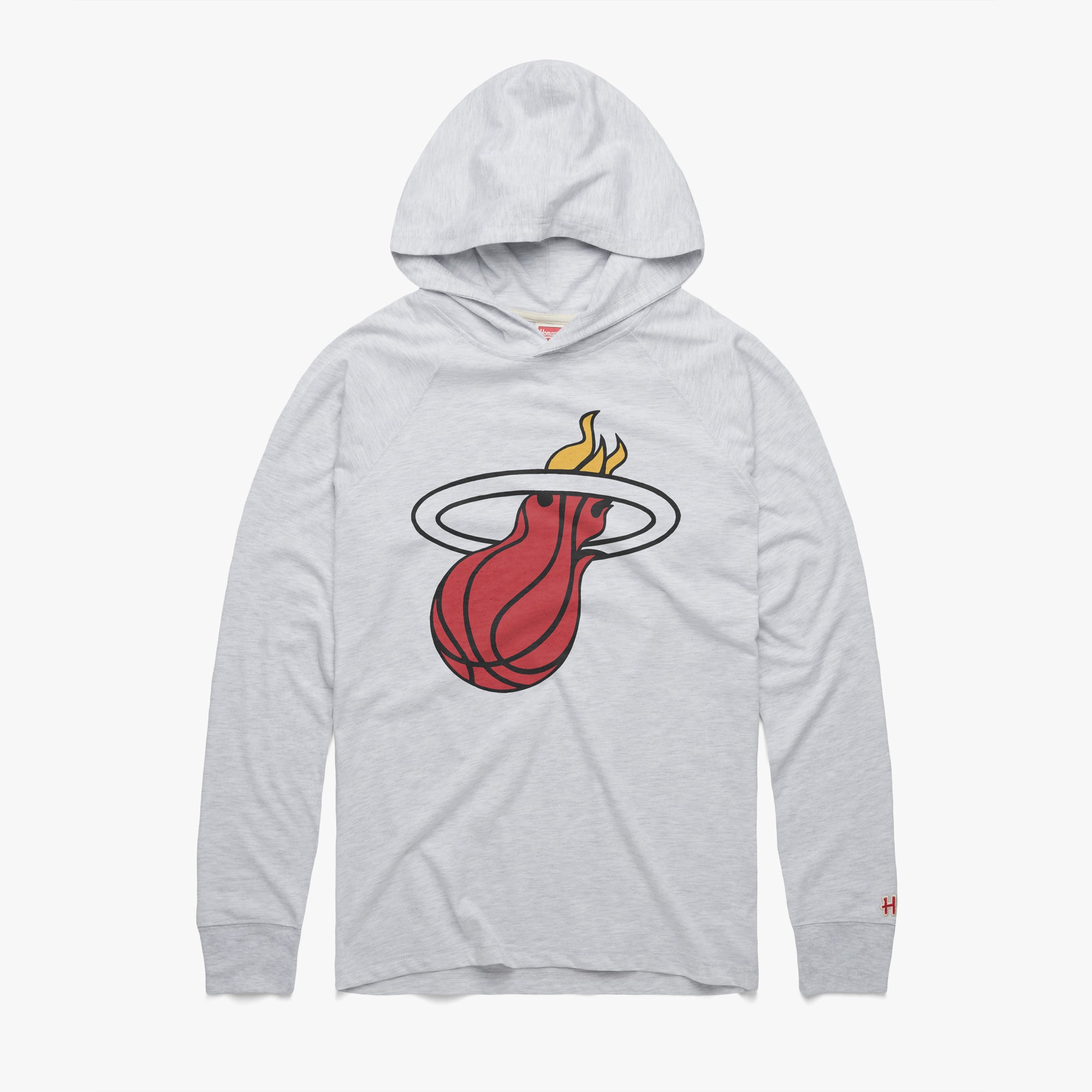 Miami Heat Logo Lightweight Hoodie Buy Authentic Online