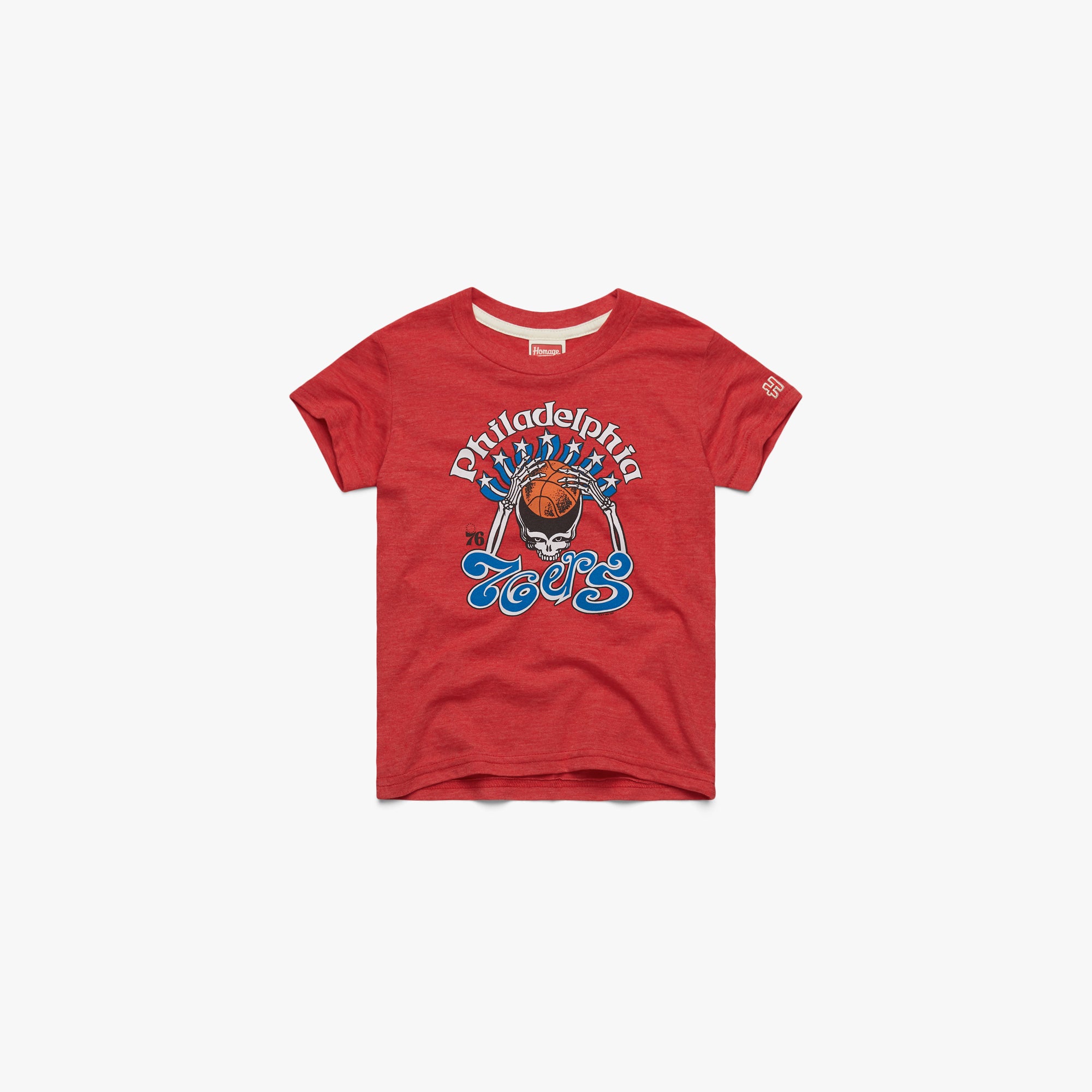Youth NBA x Grateful Dead x 76ers Skull With Credit Card Cheap Online