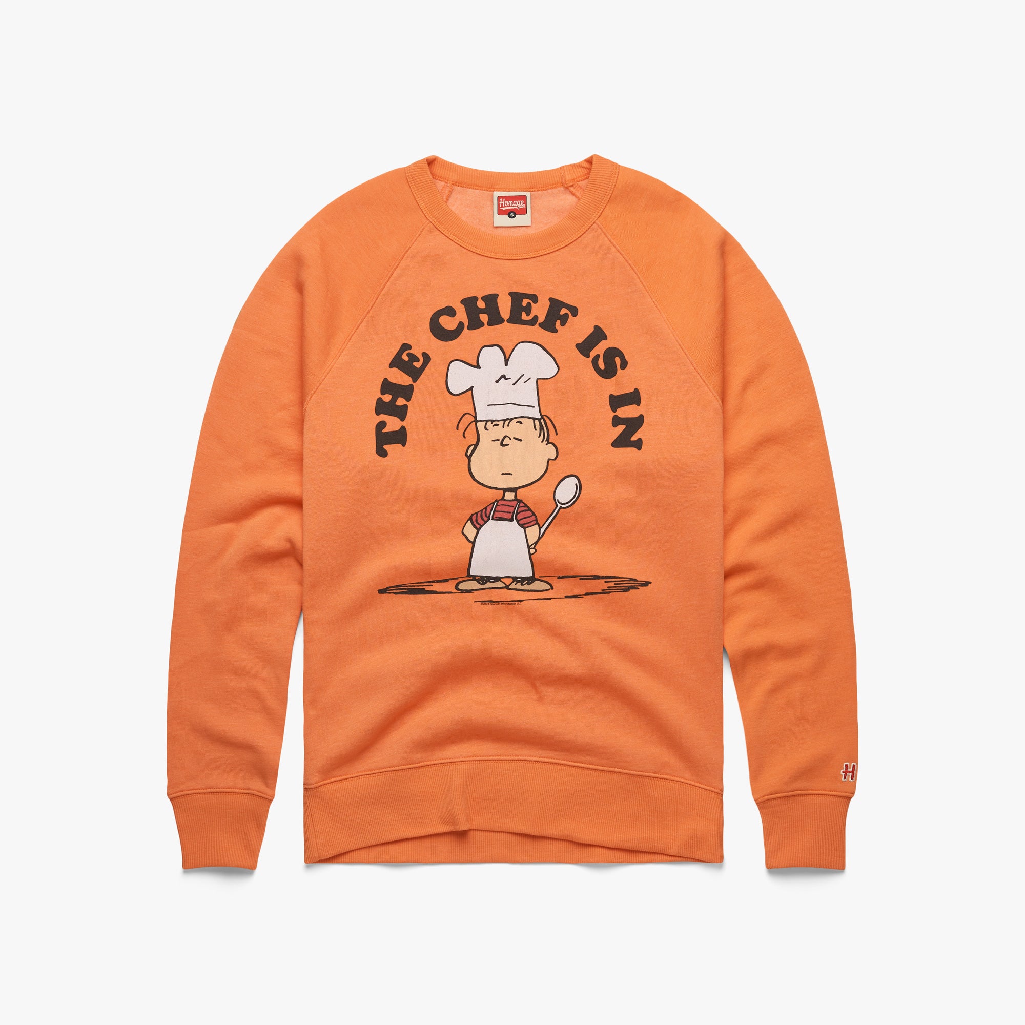 Peanuts Linus The Chef Is In Crewneck Pick A Best