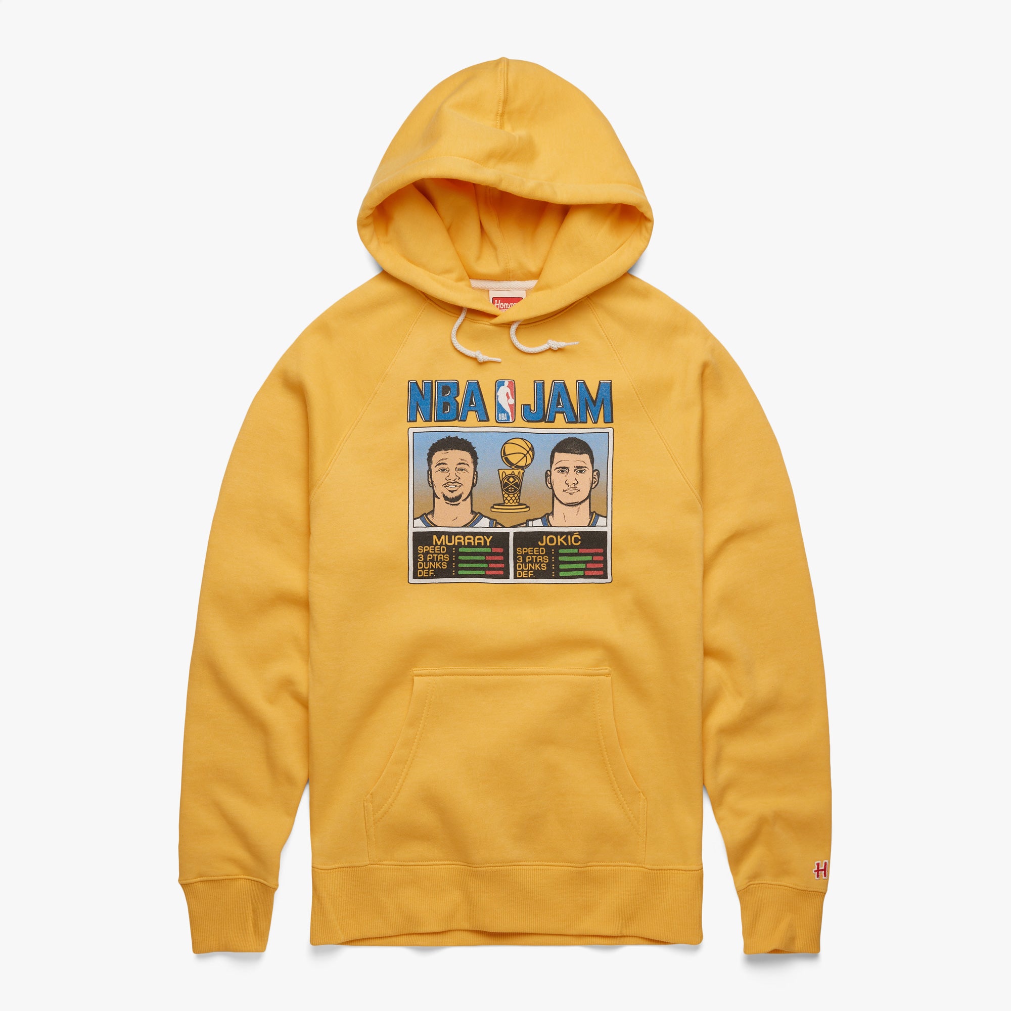 NBA Jam Nuggets 2023 Champs Murray And Jokic Hoodie Pictures For Sale