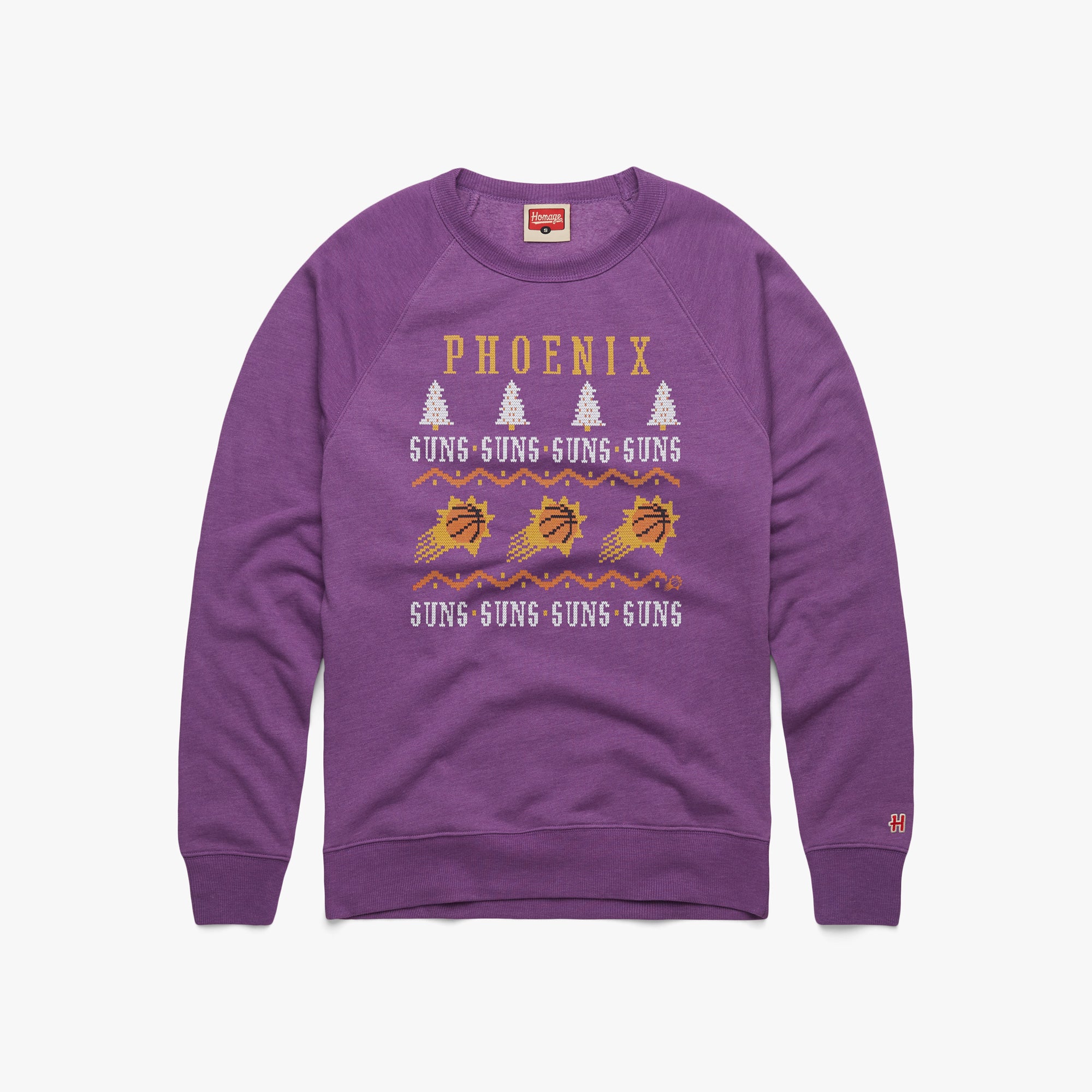 Phoenix Suns Holiday Crewneck With Mastercard For Sale