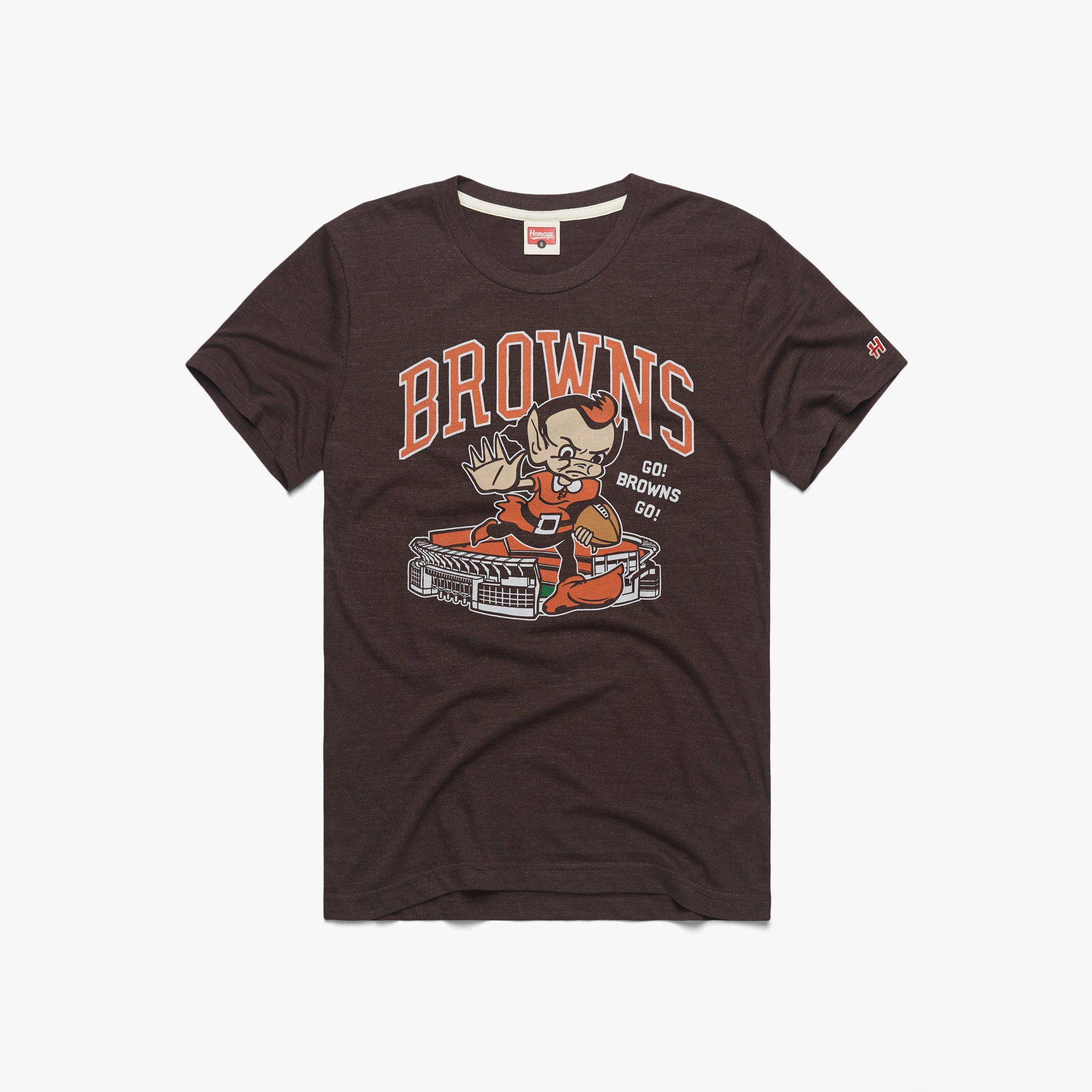 Cleveland Browns Brownie Stiff Arm Stadium Discount Shop