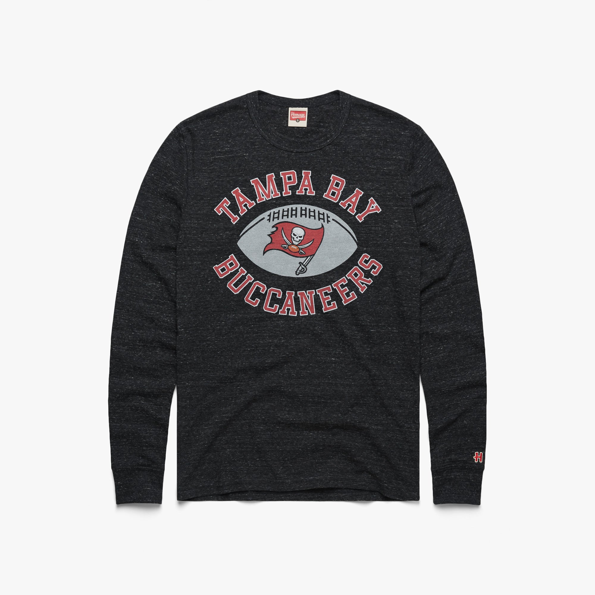 Tampa Bay Buccaneers Pigskin Long Sleeve Tee Best Place Online