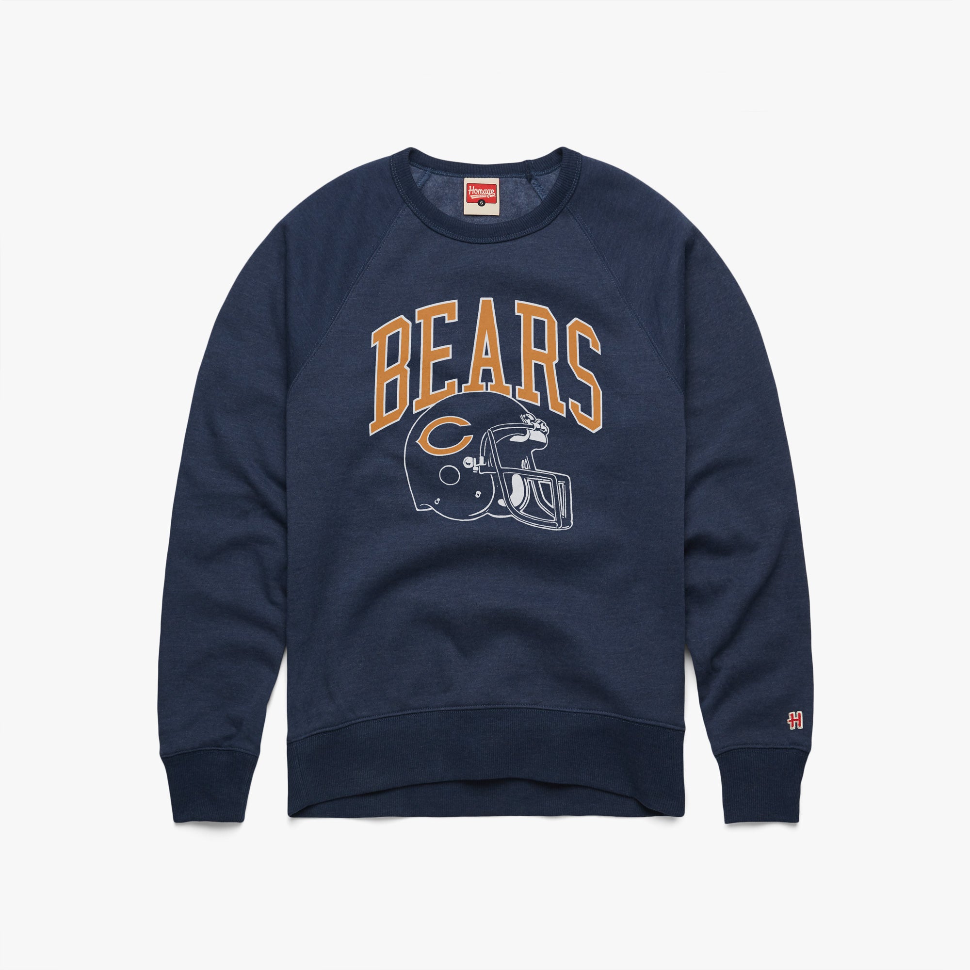 Chicago Bears Helmet Retro Crewneck Cheap Footlocker Finishline