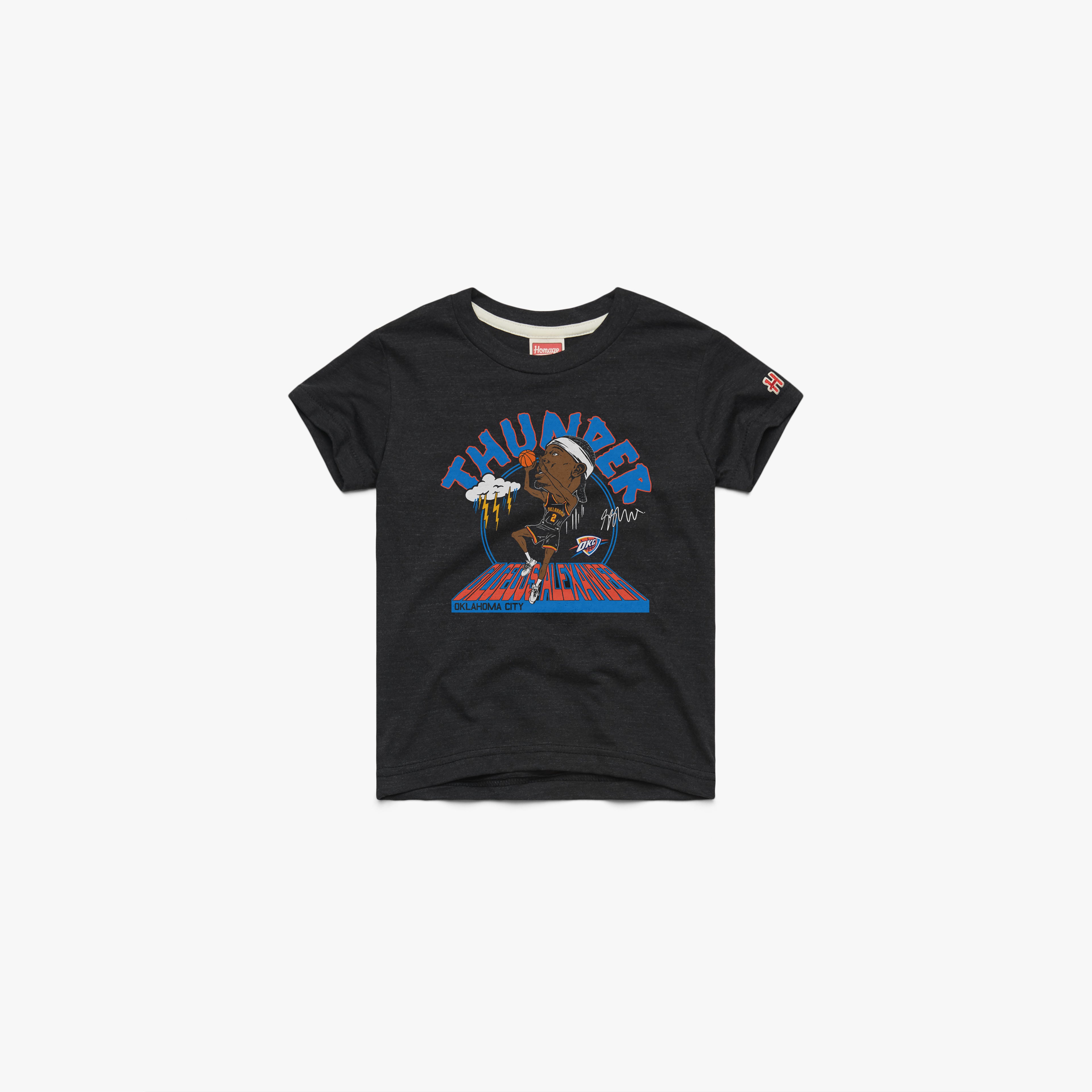 Youth Thunder Shai Gilgeous-Alexander Signature City Edition 2024 Sale In China