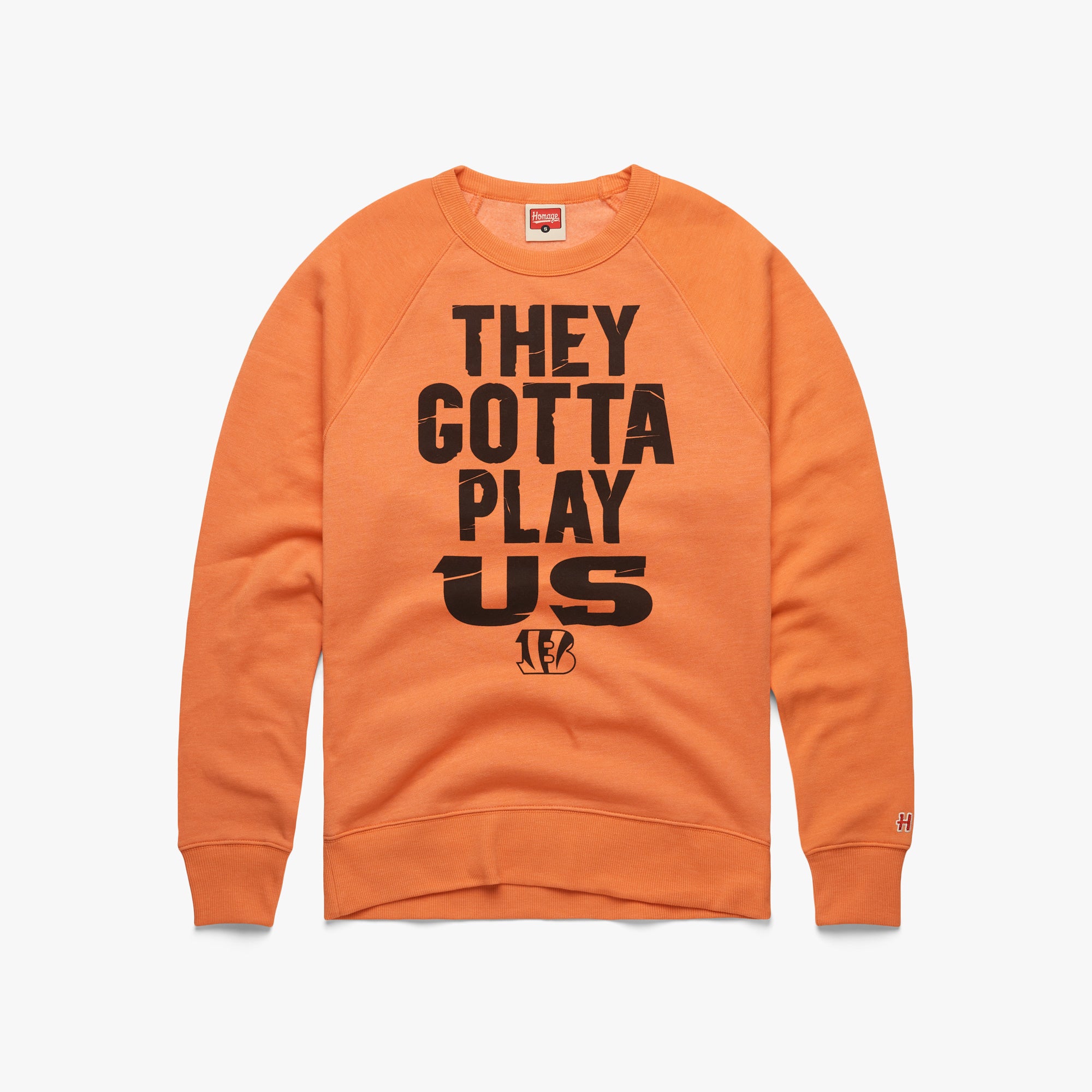 Bengals They Gotta Play Us Crewneck Outlet Popular