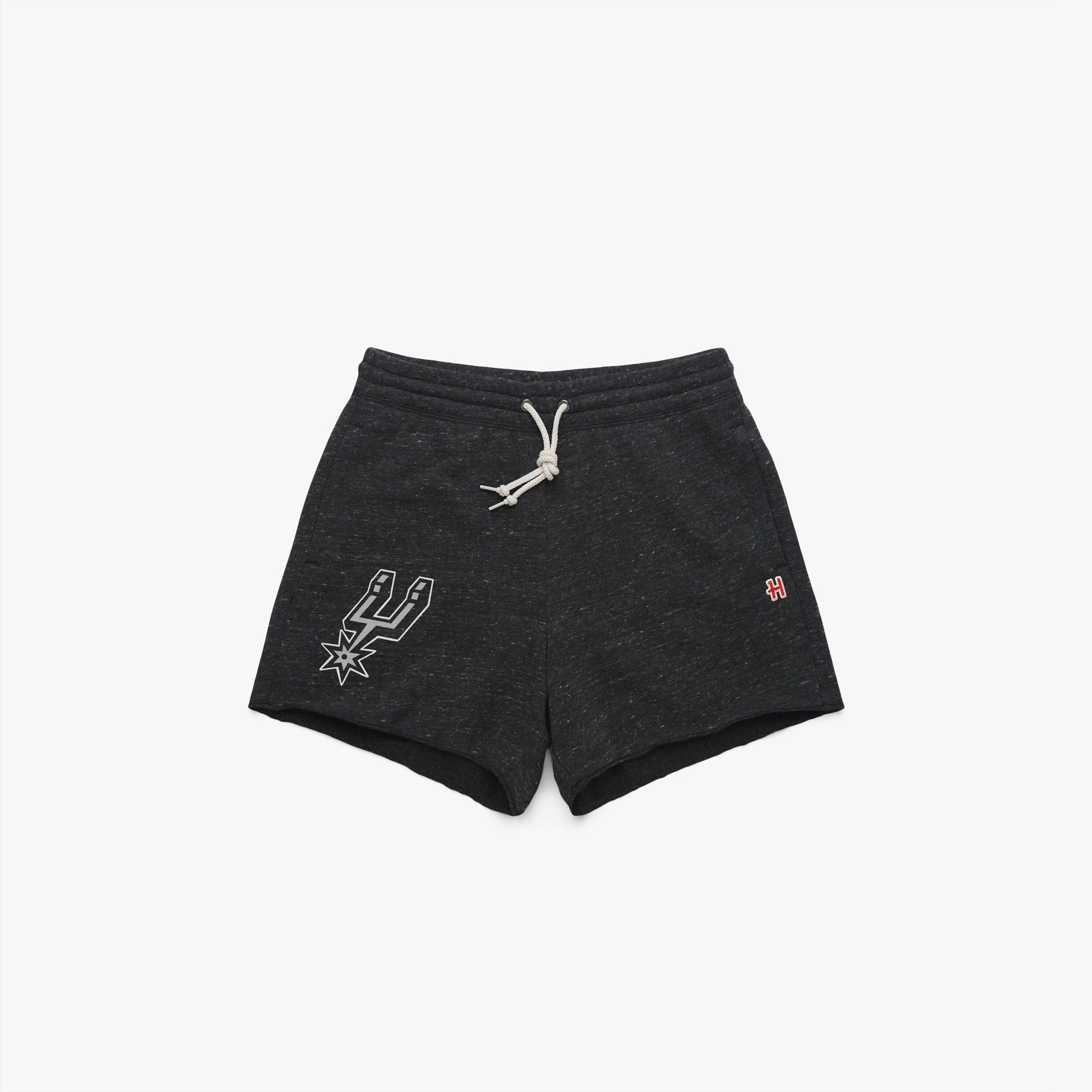 Women's San Antonio Spurs Logo Sweat Shorts Buy Cheap Discounts