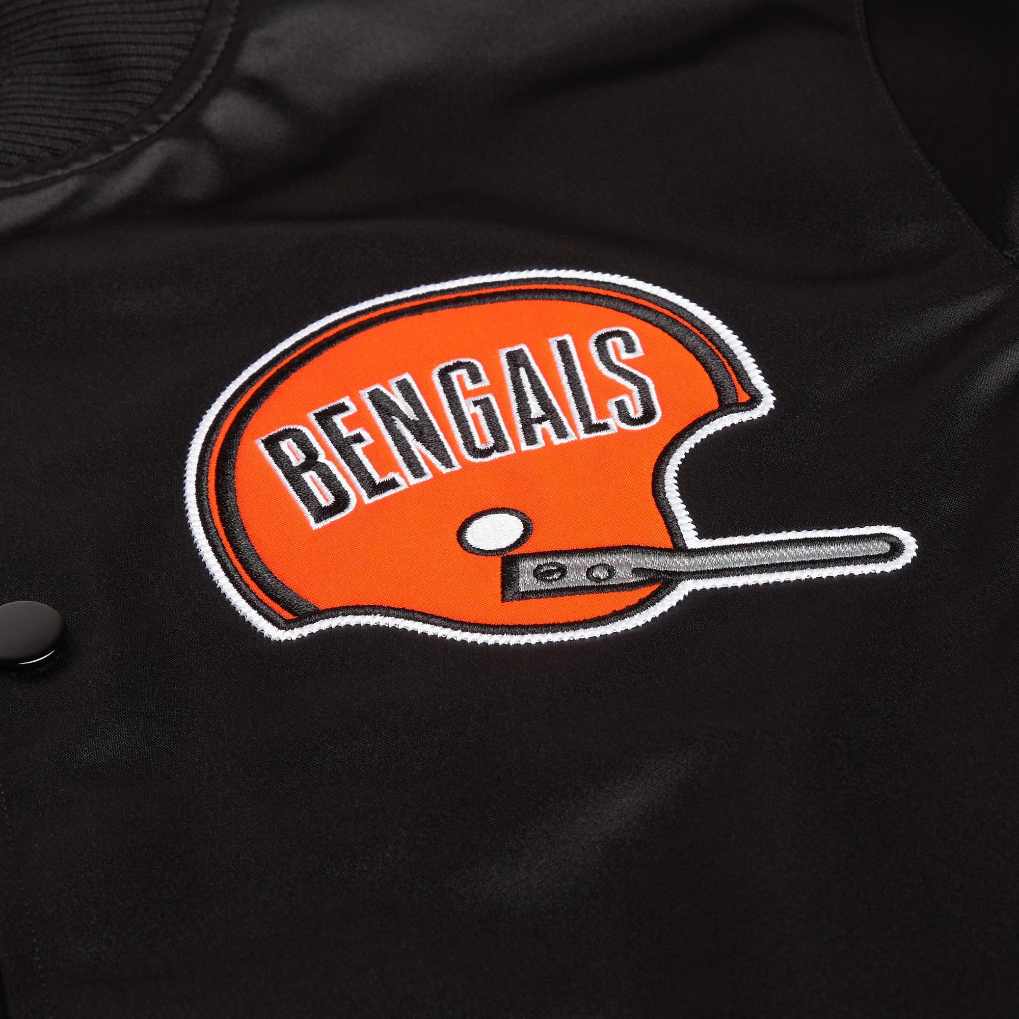 HOMAGE X Starter Bengals Heavyweight Satin Jacket Geniue Stockist