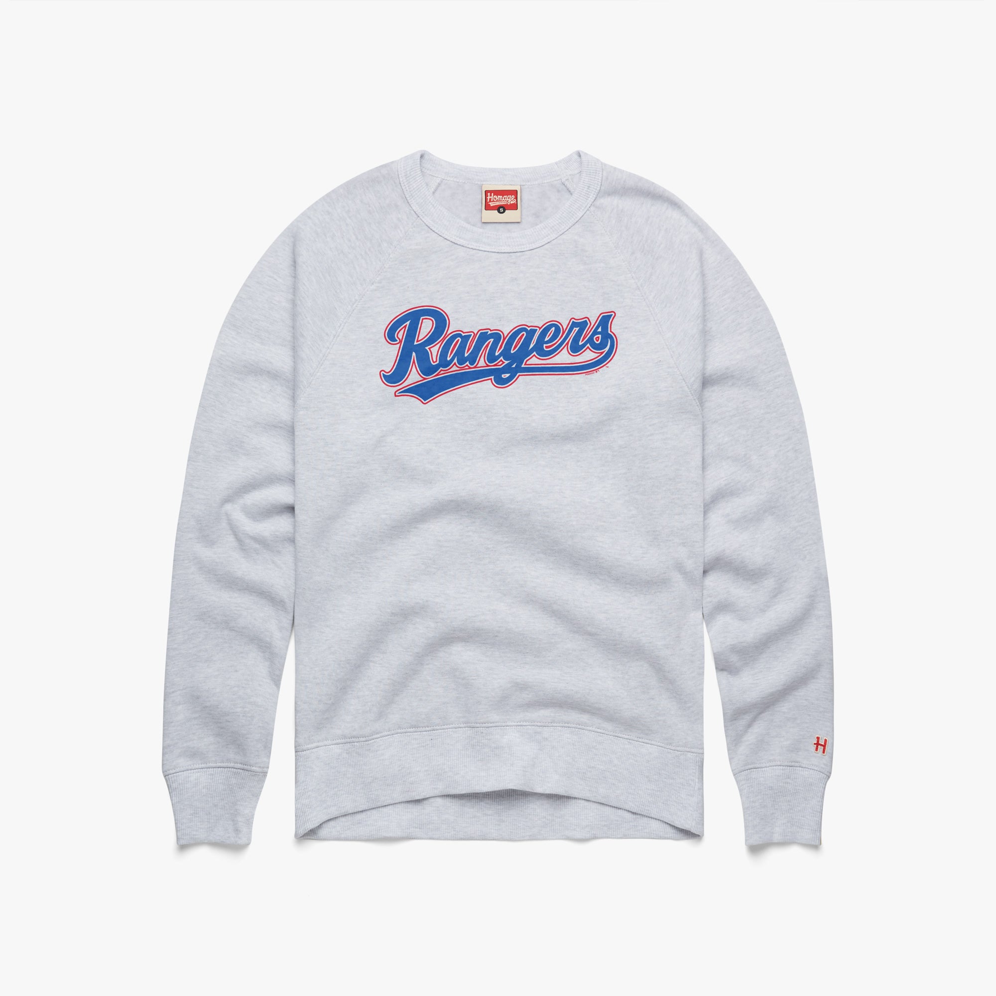 Texas Rangers Jersey Logo Crewneck Clearance Perfect