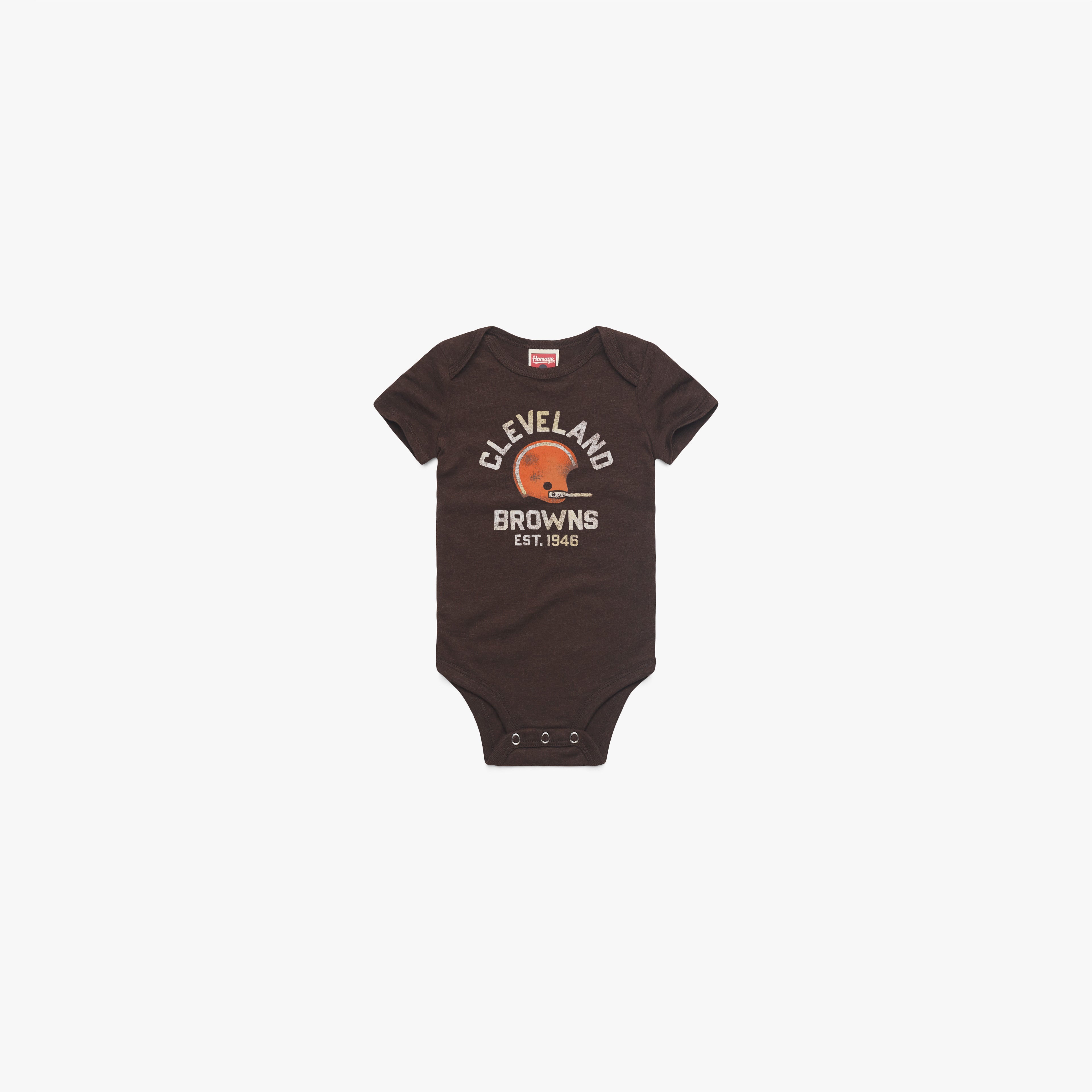 Cleveland Browns Est. 1946 Baby One Piece Free Shipping Popular