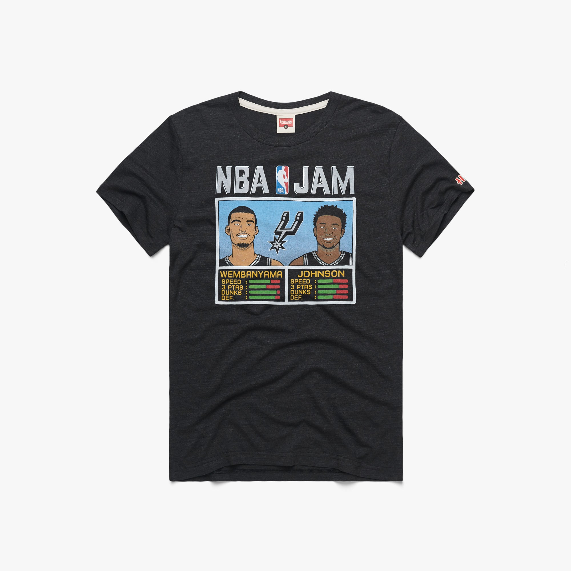 NBA Jam Spurs Wembanyama and Johnson Sale Shop