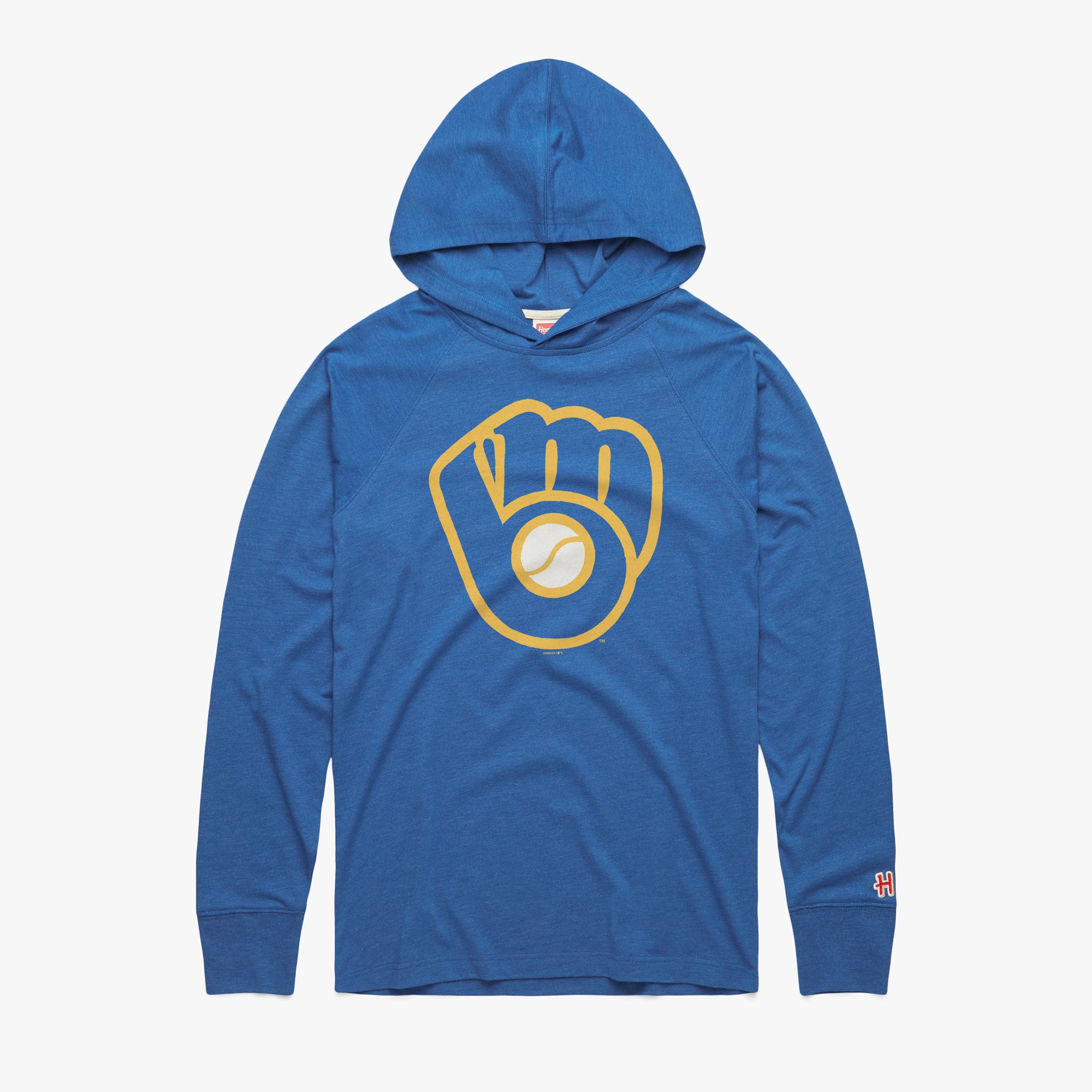 Milwaukee Brewers '78 Lightweight Hoodie Safe Shopping Cheap Online