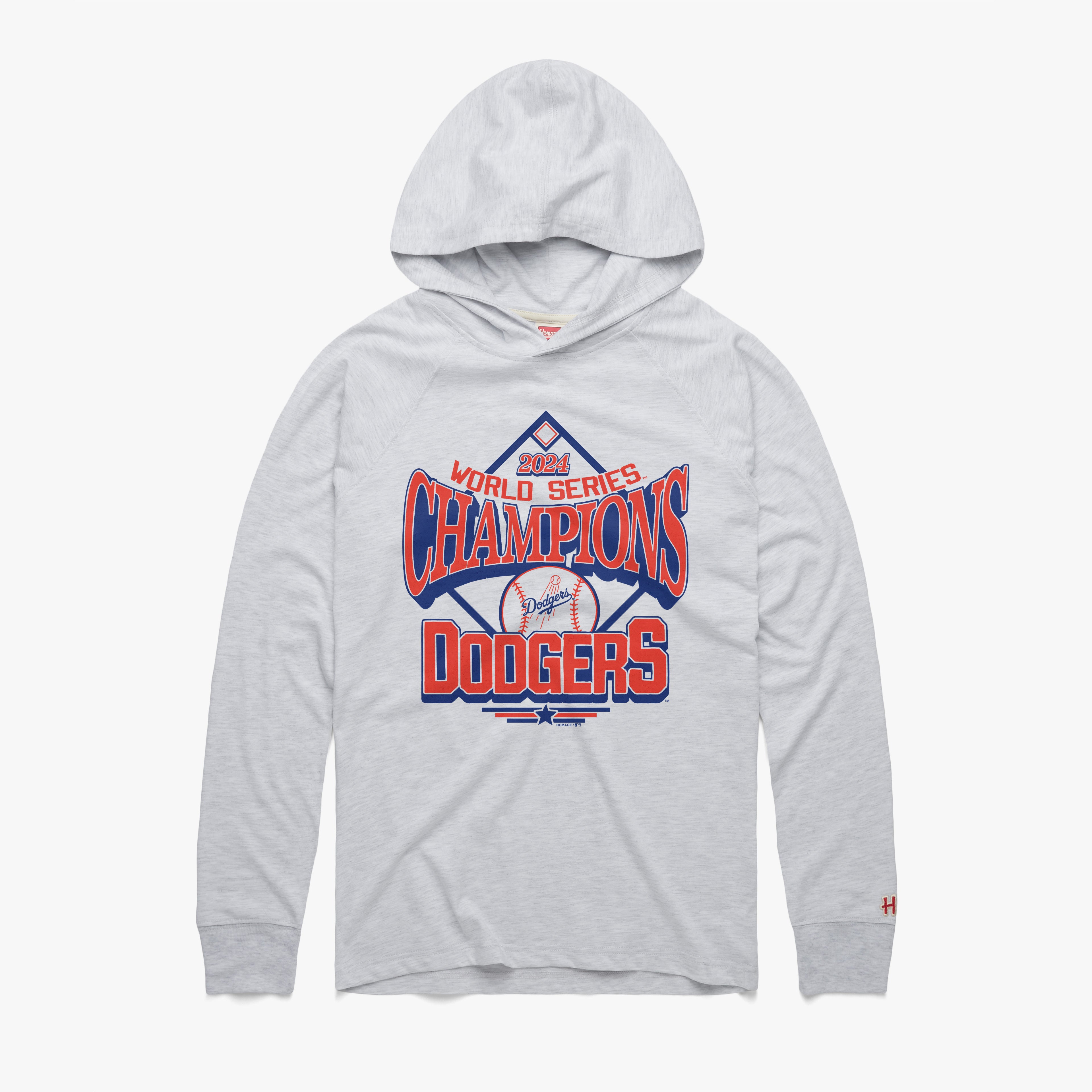 2024 World Series Champions Dodgers Lightweight Hoodie Clearance Pick A Best