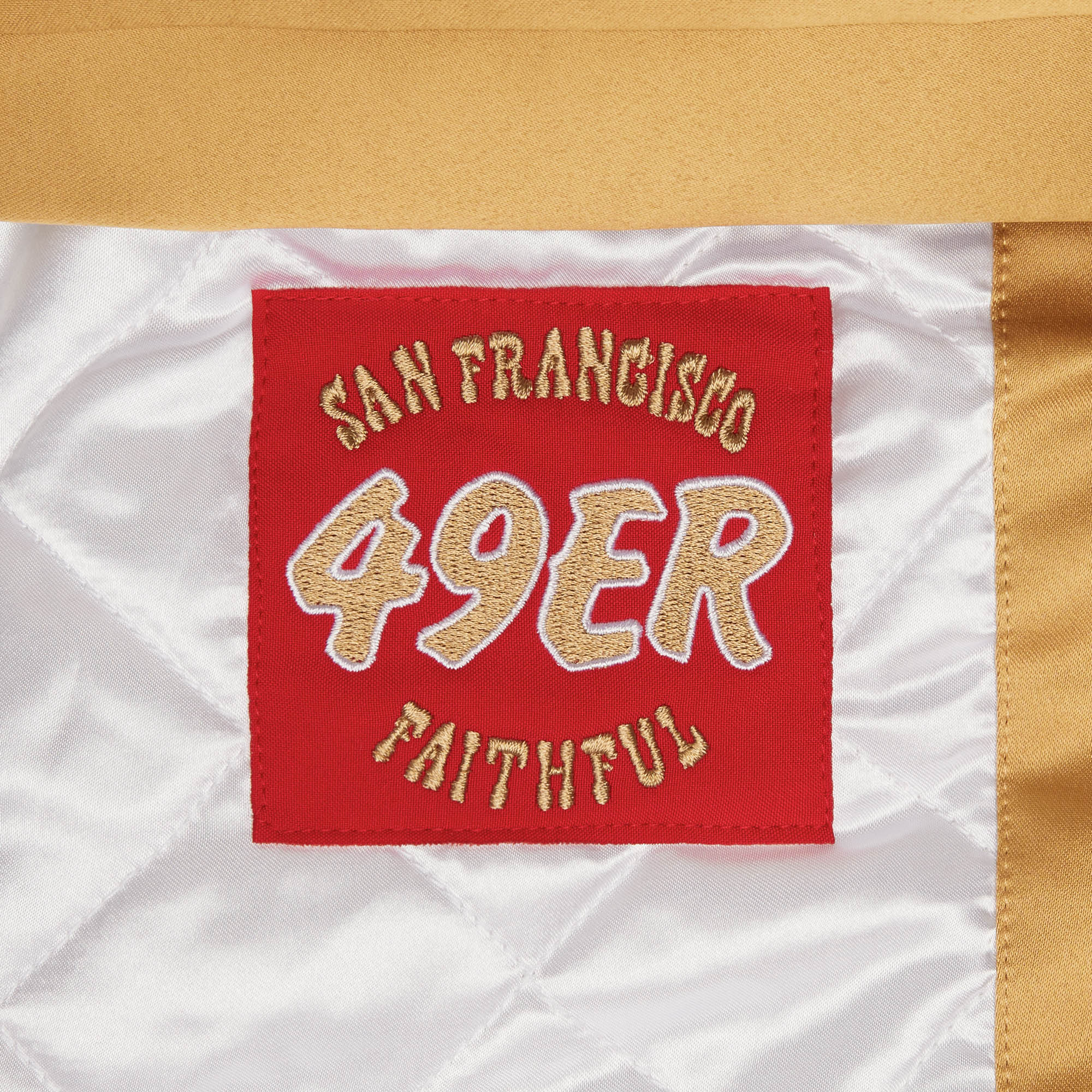 HOMAGE X Starter 49ers Heavyweight Satin Jacket Cheap Original