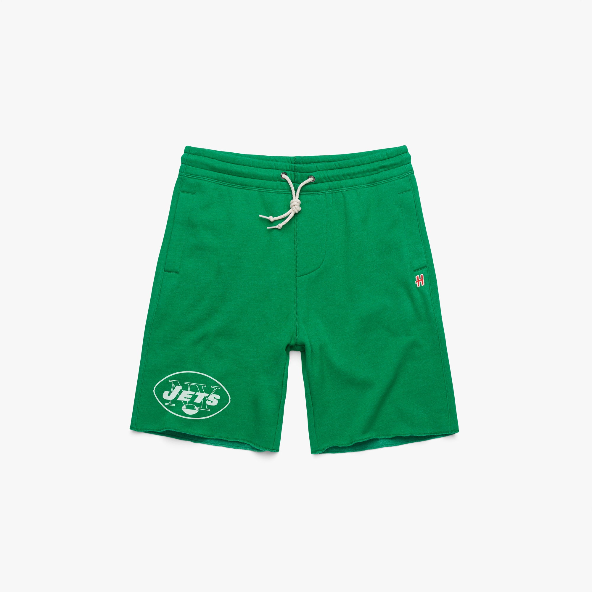 New York Jets Alt Logo '64 Sweat Shorts Discount For Sale