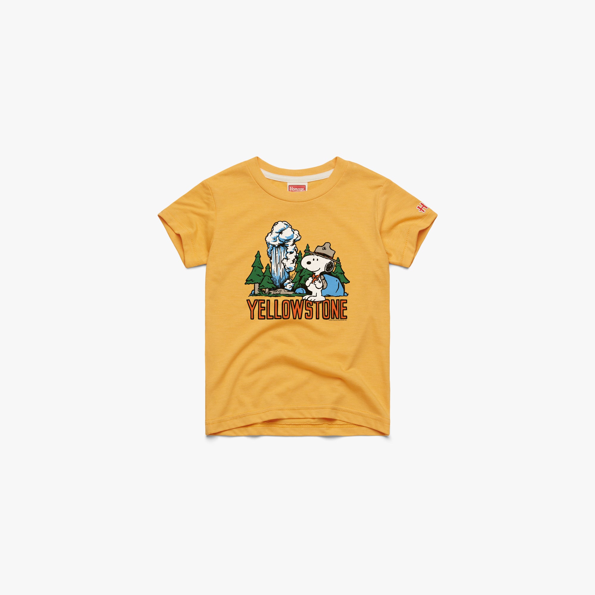 Youth Peanuts Snoopy x Yellowstone National Park 2025 New Sale Online