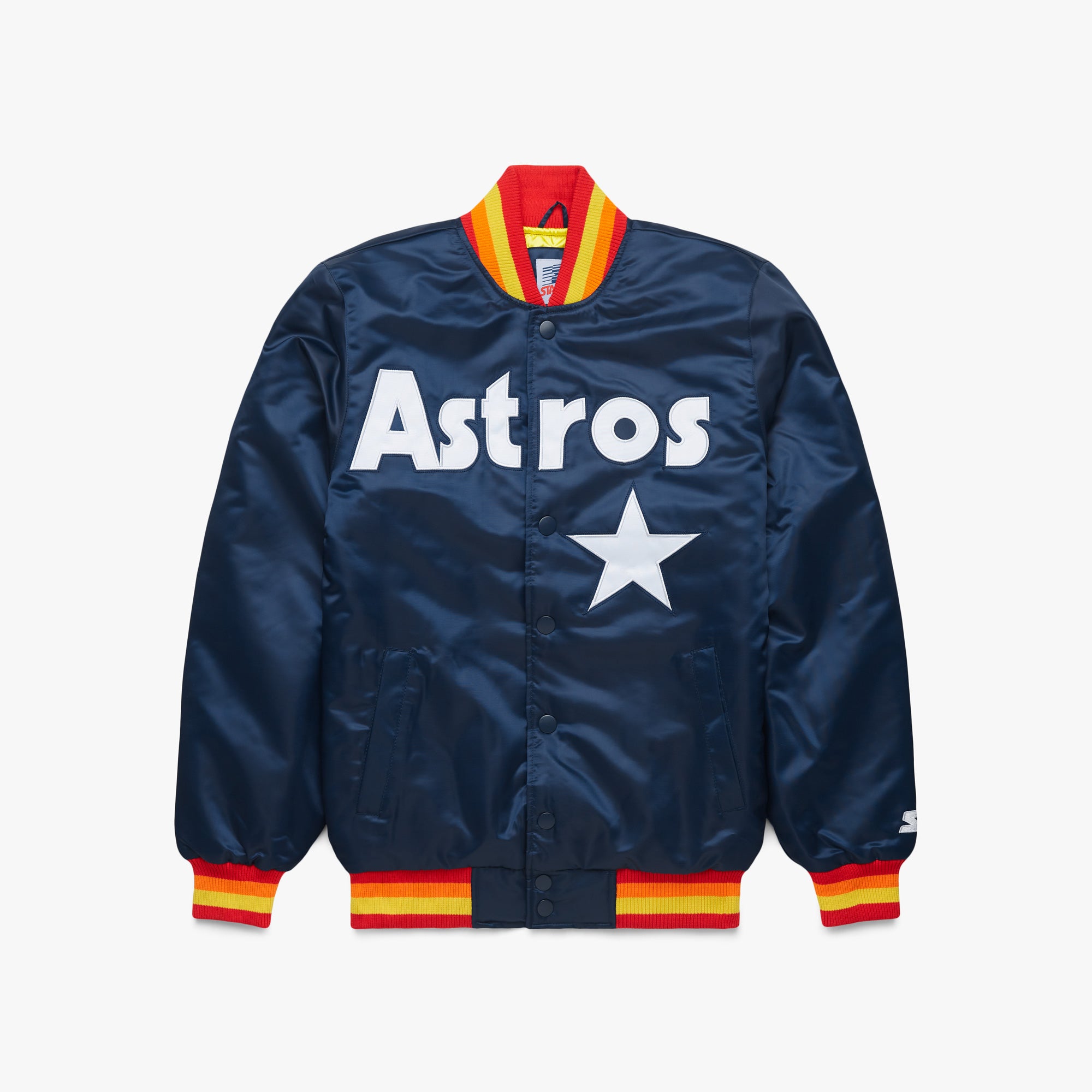 HOMAGE X Starter Astros Satin Jacket Clearance 2025 Unisex