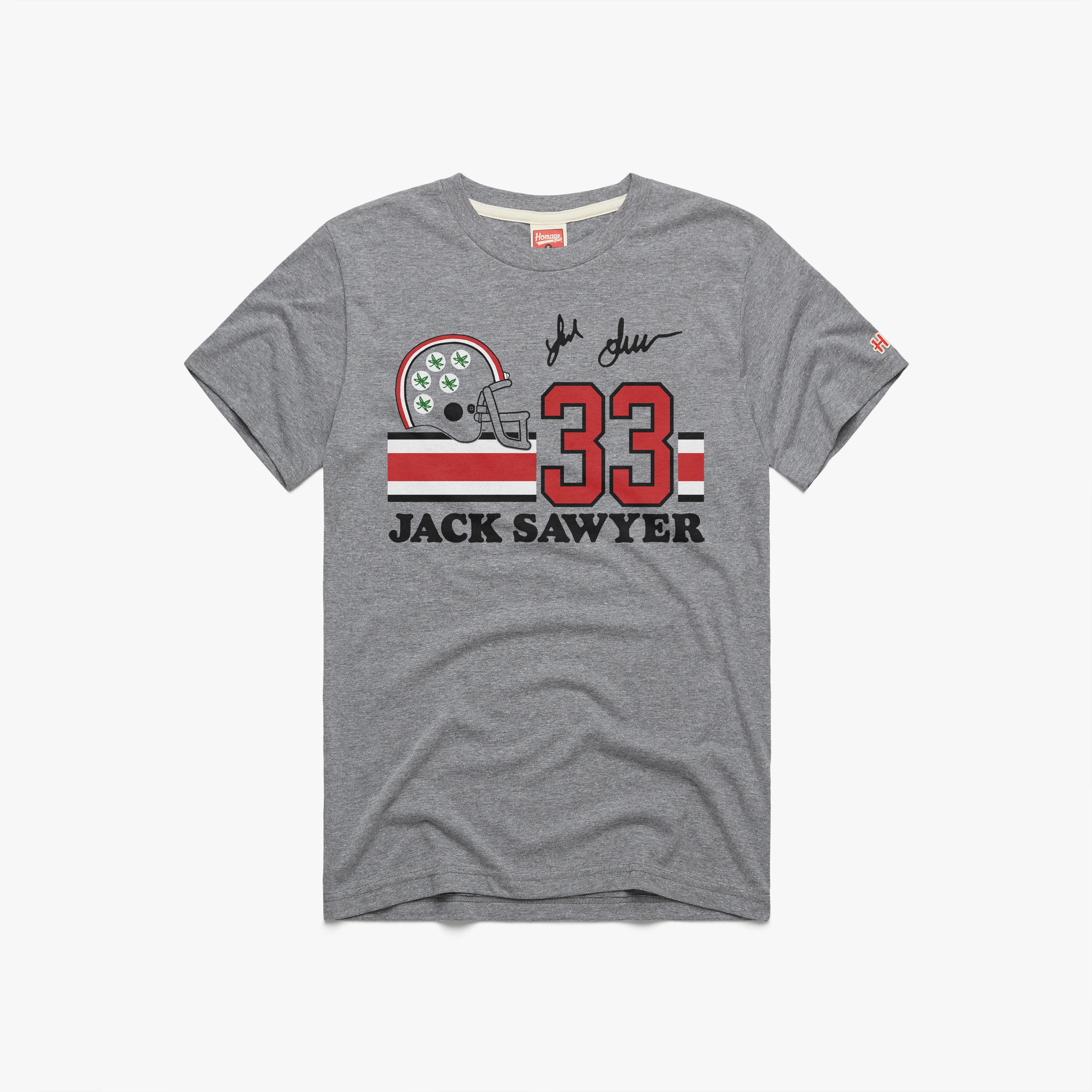 Ohio State Jack Sawyer Signature Jersey Free Shipping Deals