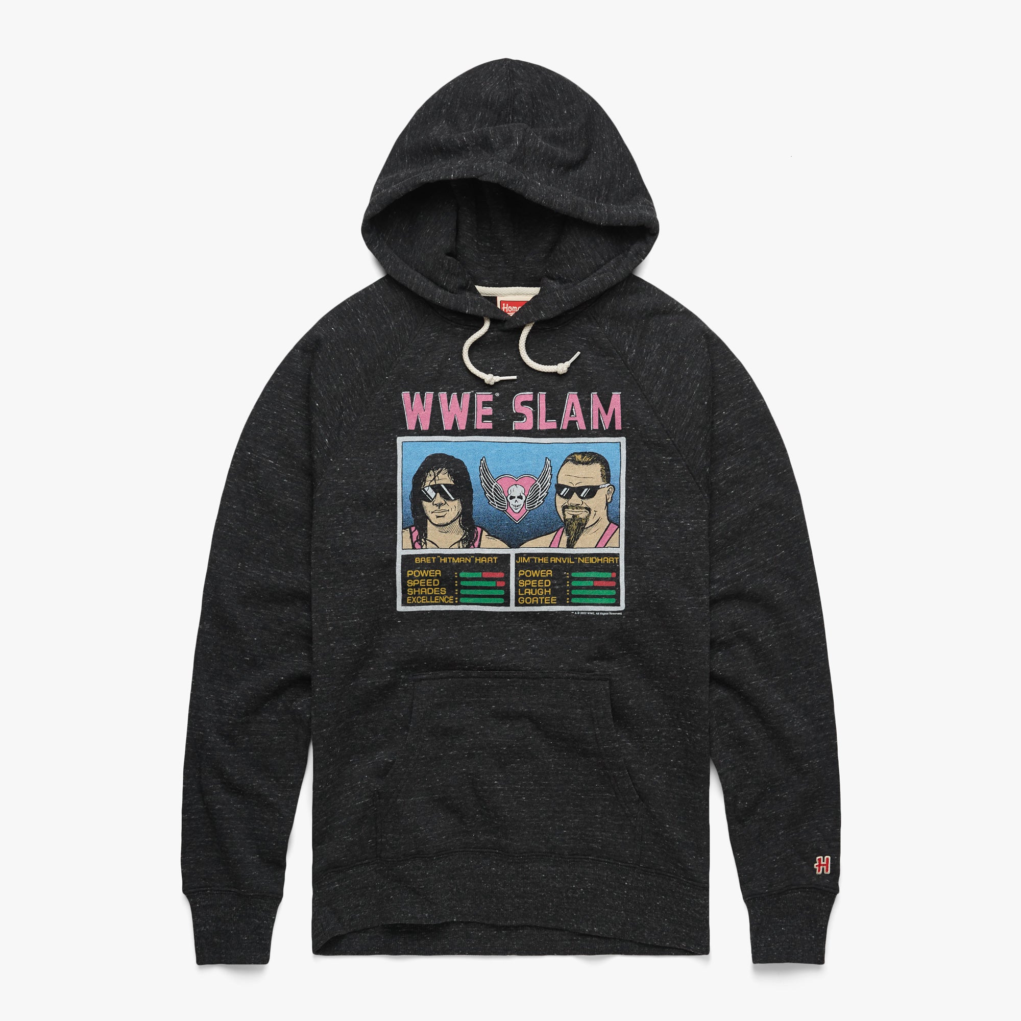 WWE Slam Bret Hart And Jim Neidhart Hoodie Outlet