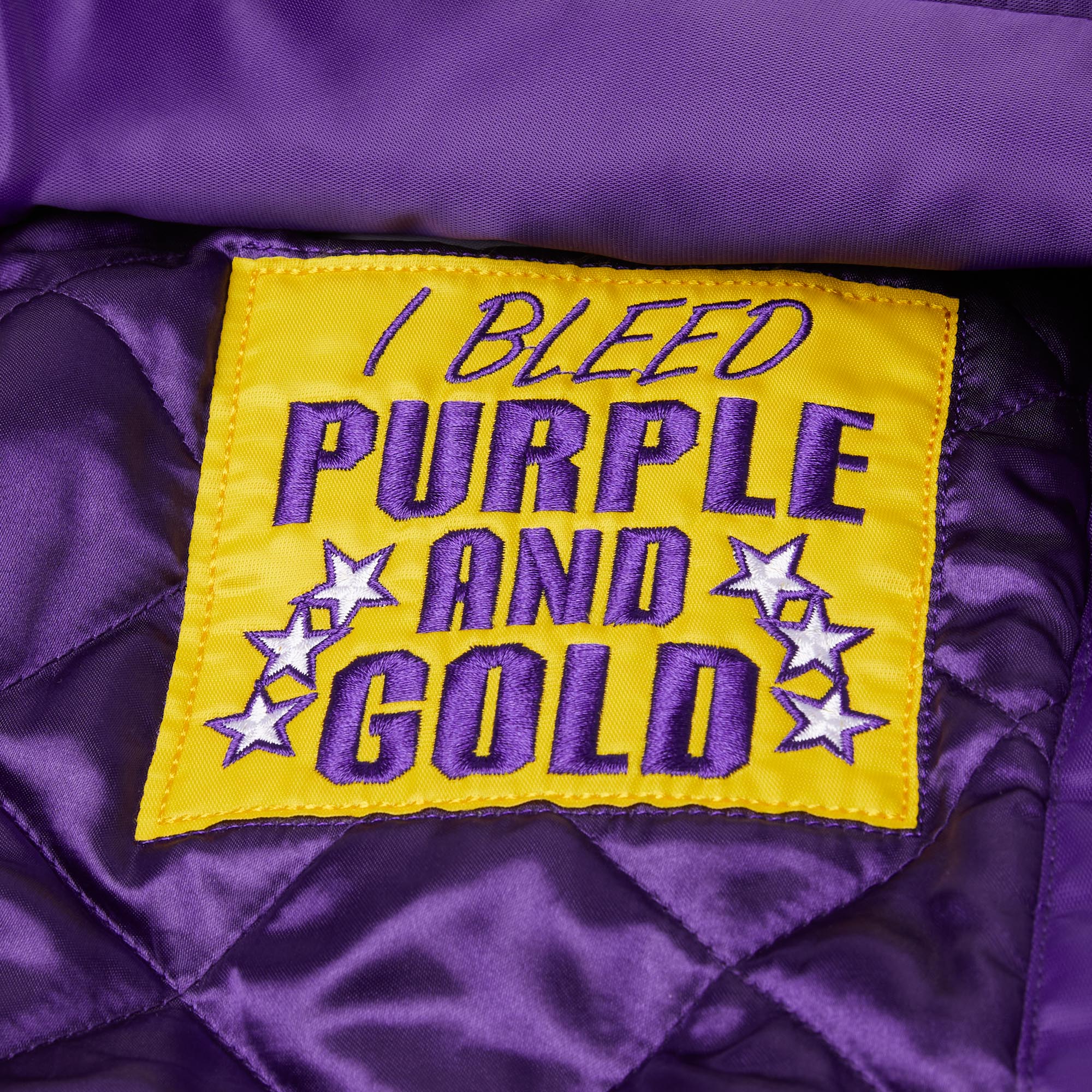 HOMAGE x Starter Lakers Satin Jacket Cheap Factory Outlet