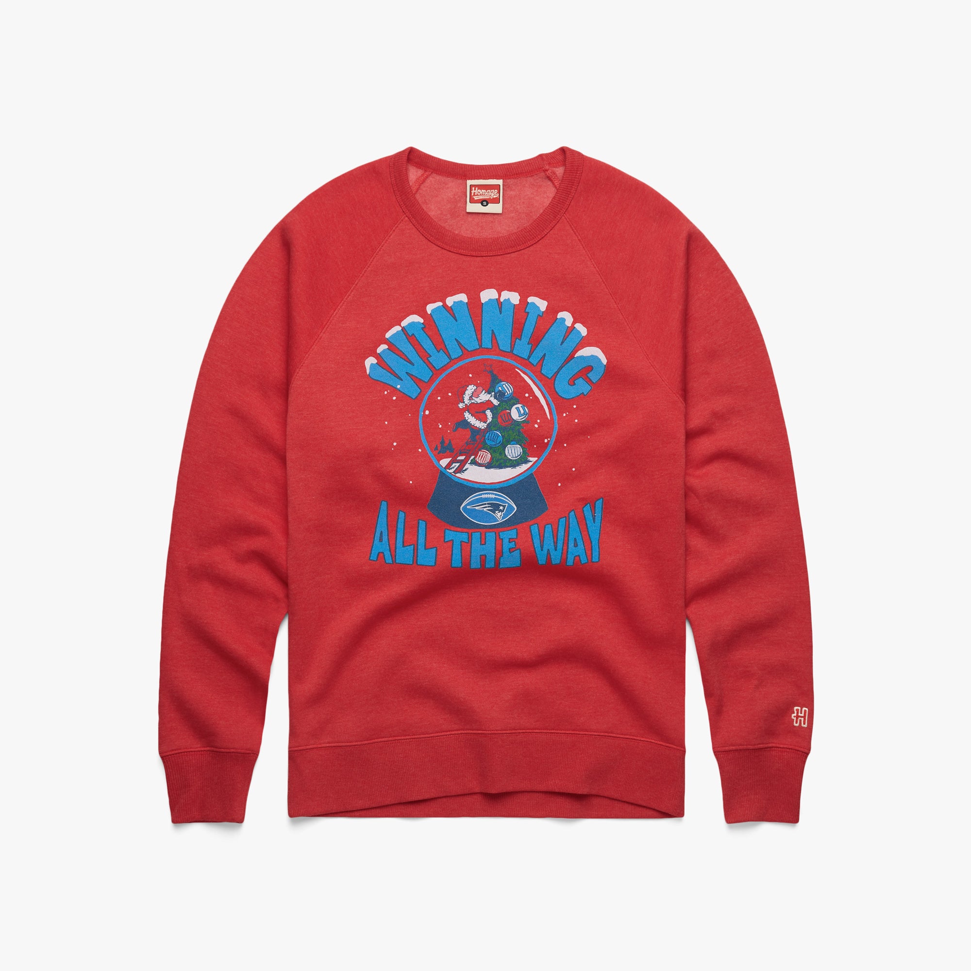 New England Patriots Christmas Crewneck Sale Professional