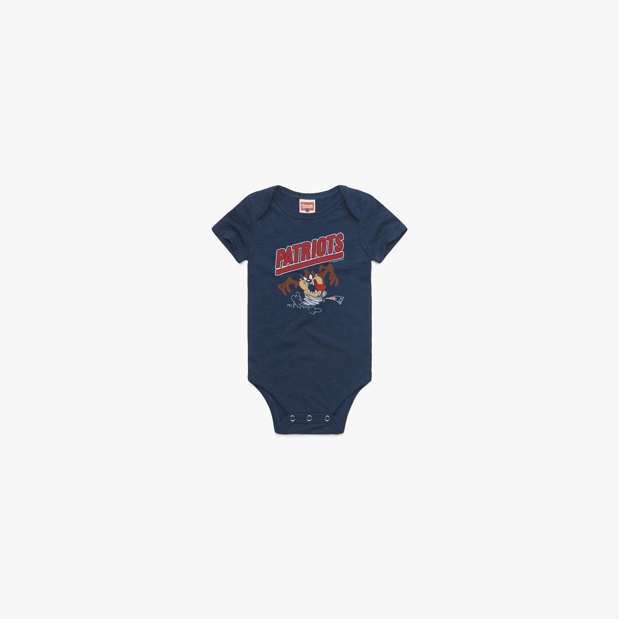 Looney Tunes Taz x New England Patriots Baby One Piece Outlet With Credit Card