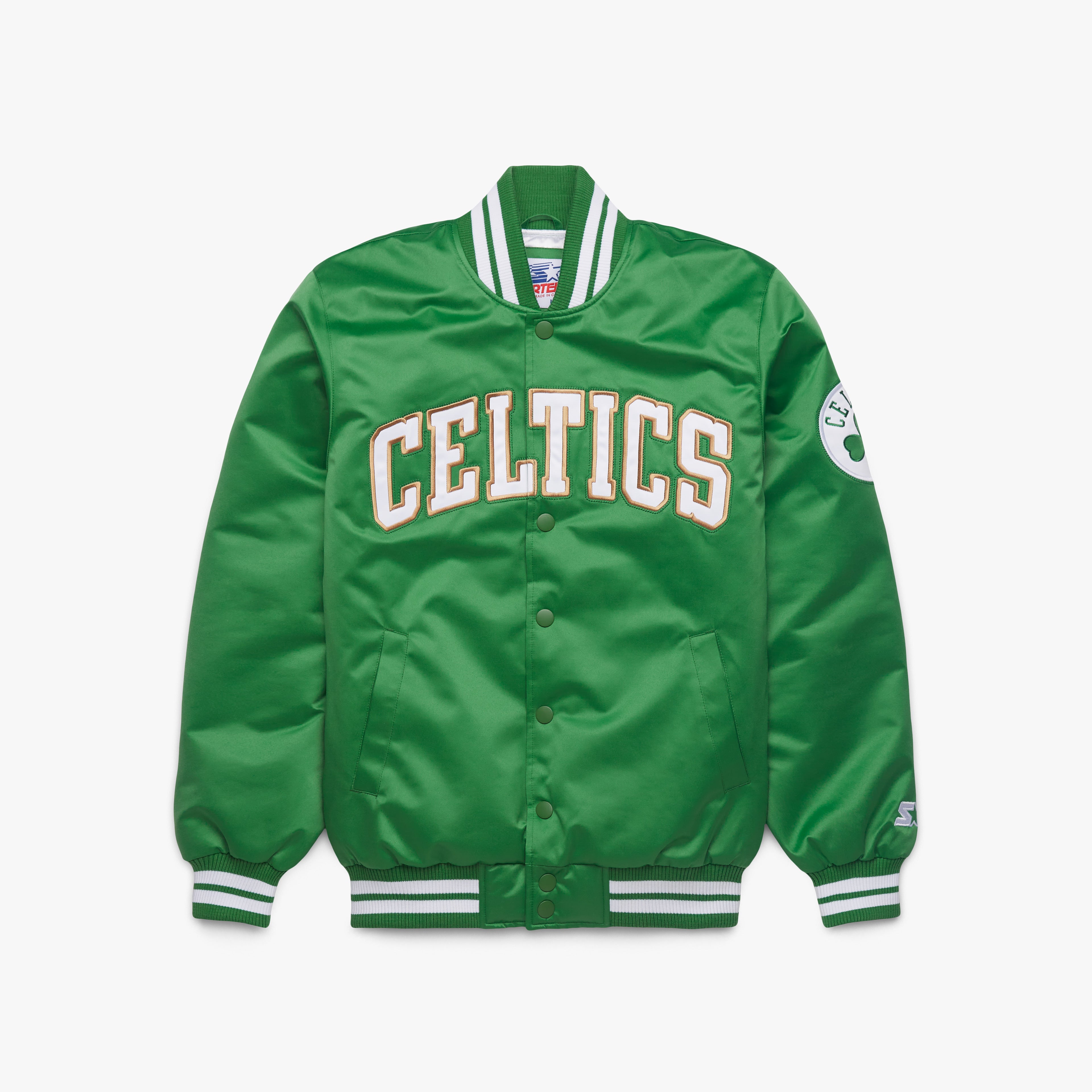 HOMAGE X Starter Celtics Heavyweight Satin Jacket For Cheap