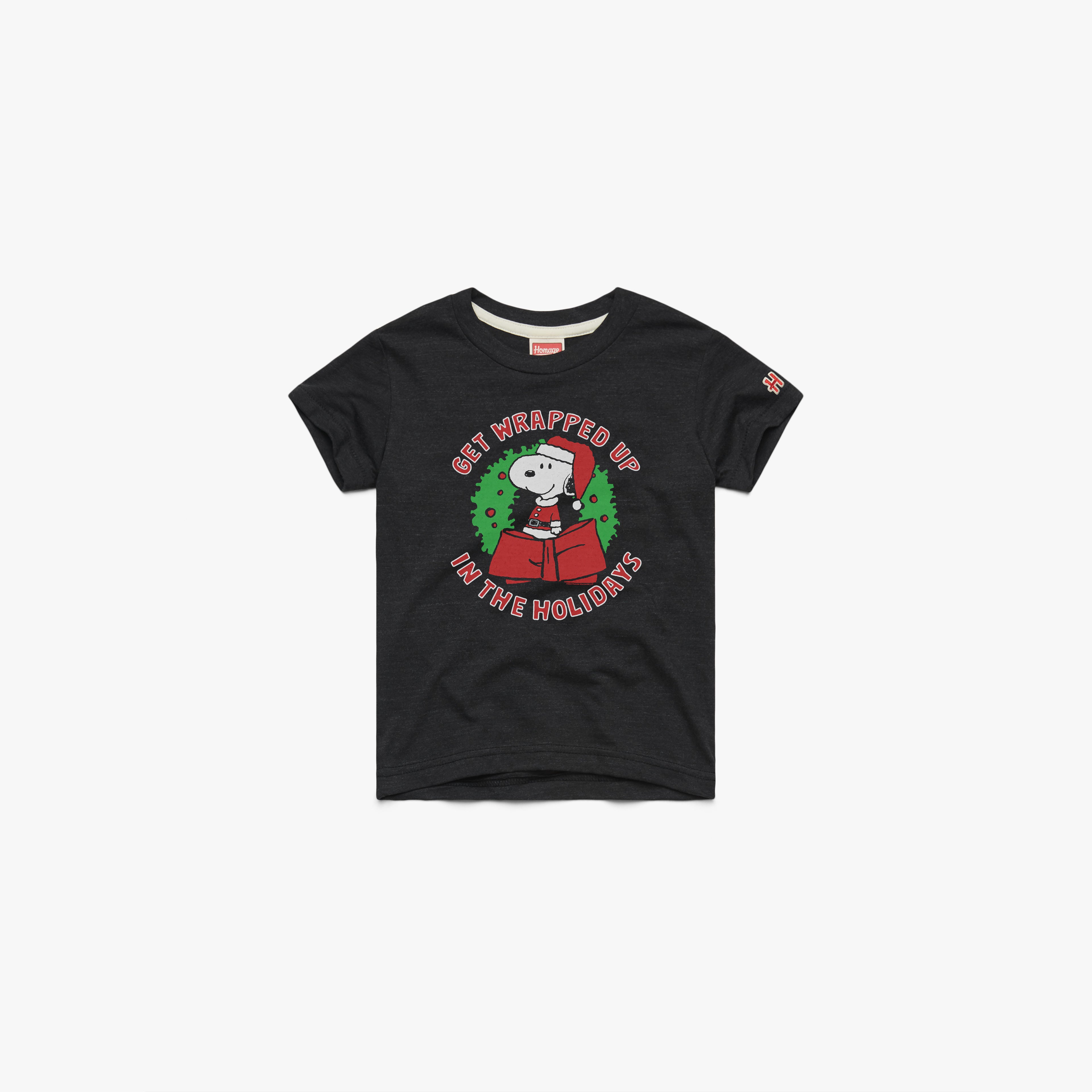 Youth Peanuts Snoopy Get Wrapped Up In The Holidays How Much Sale Online