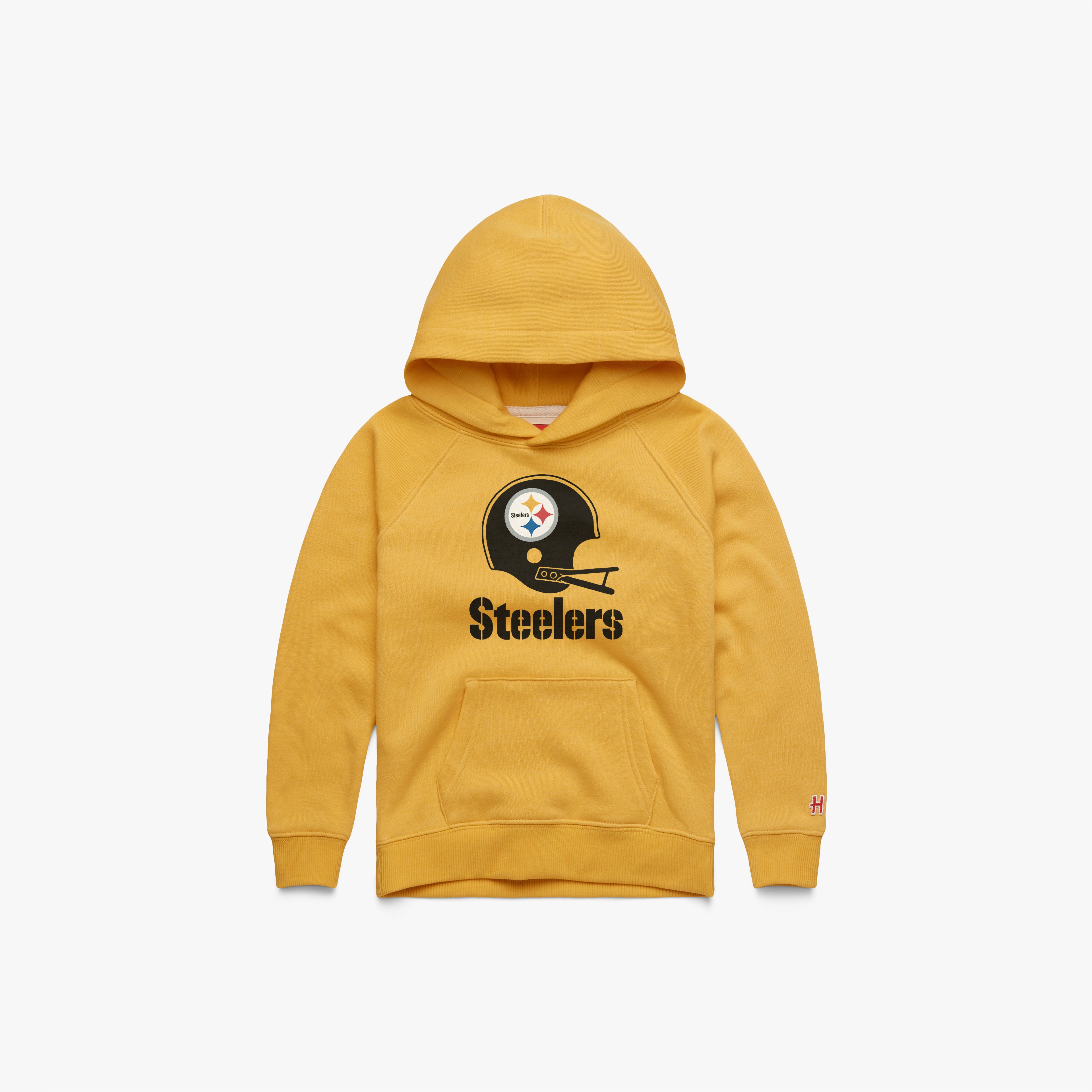 Youth Pittsburgh Steelers Big Helmet Hoodie Buy Cheap Best Sale