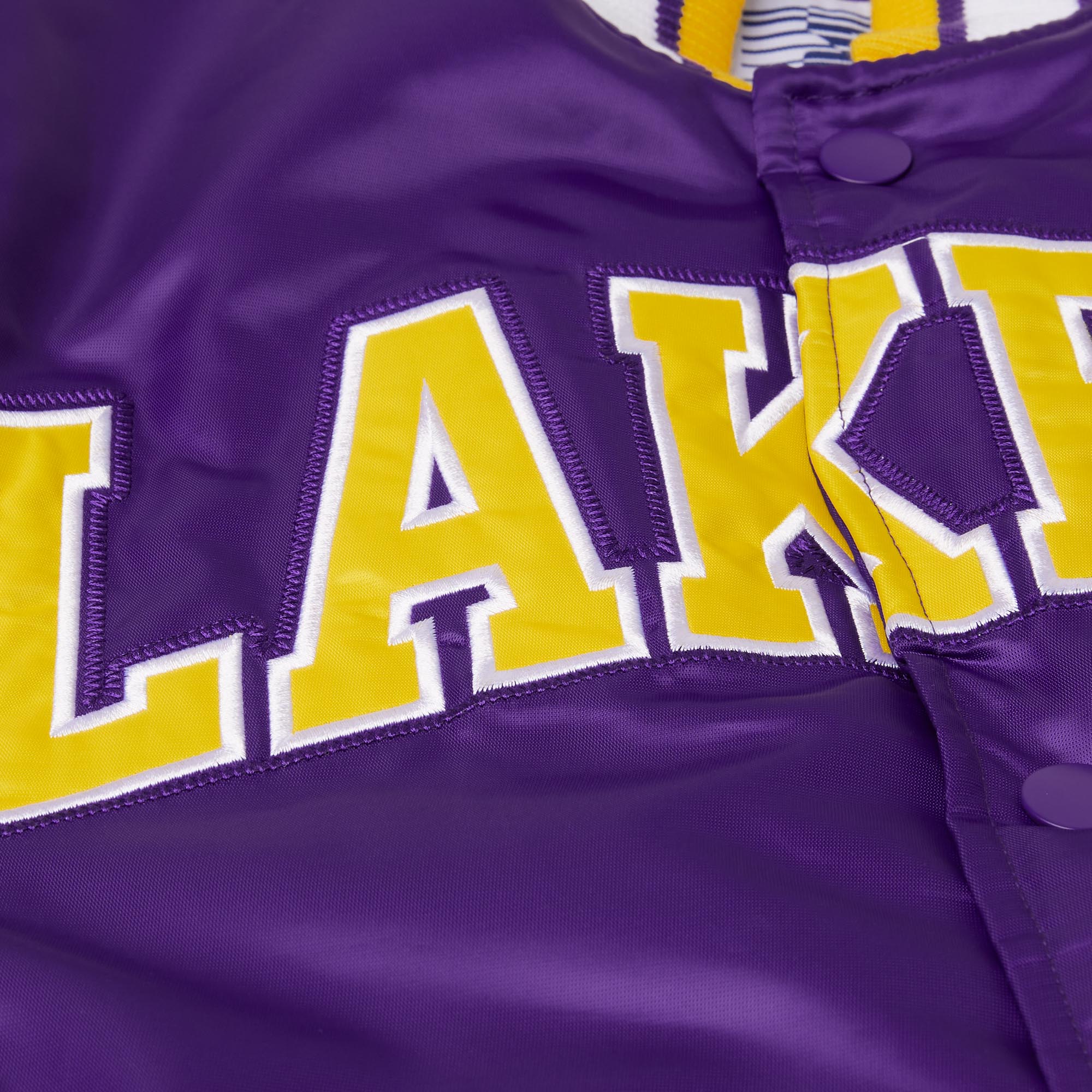 HOMAGE x Starter Lakers Satin Jacket Cheap Factory Outlet